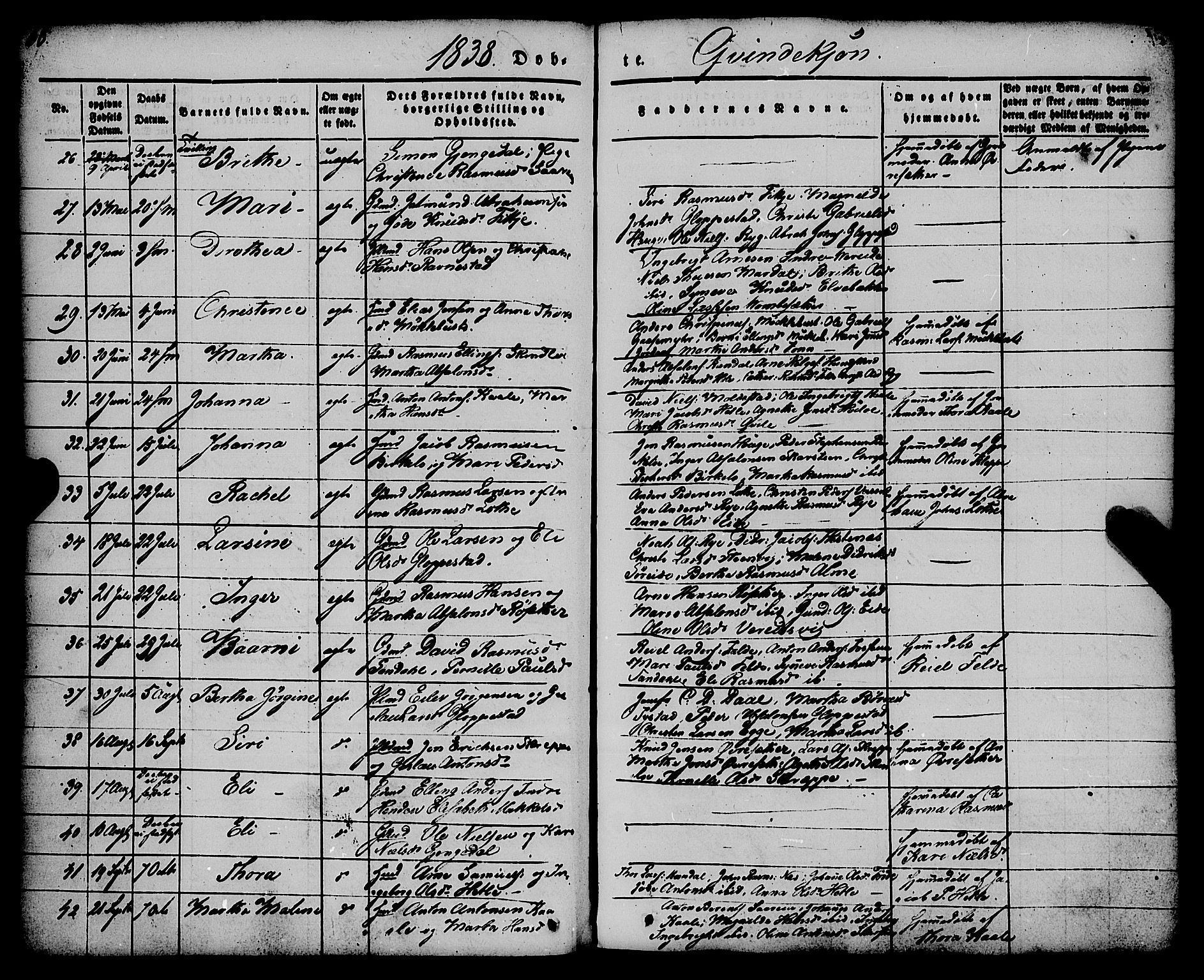 Gloppen sokneprestembete, AV/SAB-A-80101/H/Haa/Haaa/L0008: Parish register (official) no. A 8, 1837-1855, p. 68