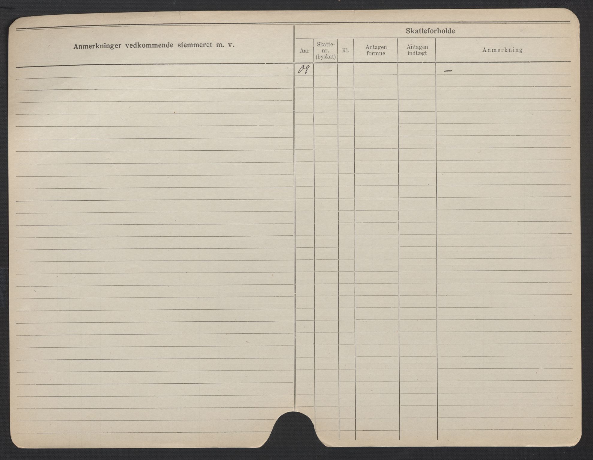 Oslo folkeregister, Registerkort, AV/SAO-A-11715/F/Fa/Fac/L0018: Kvinner, 1906-1914, p. 277b