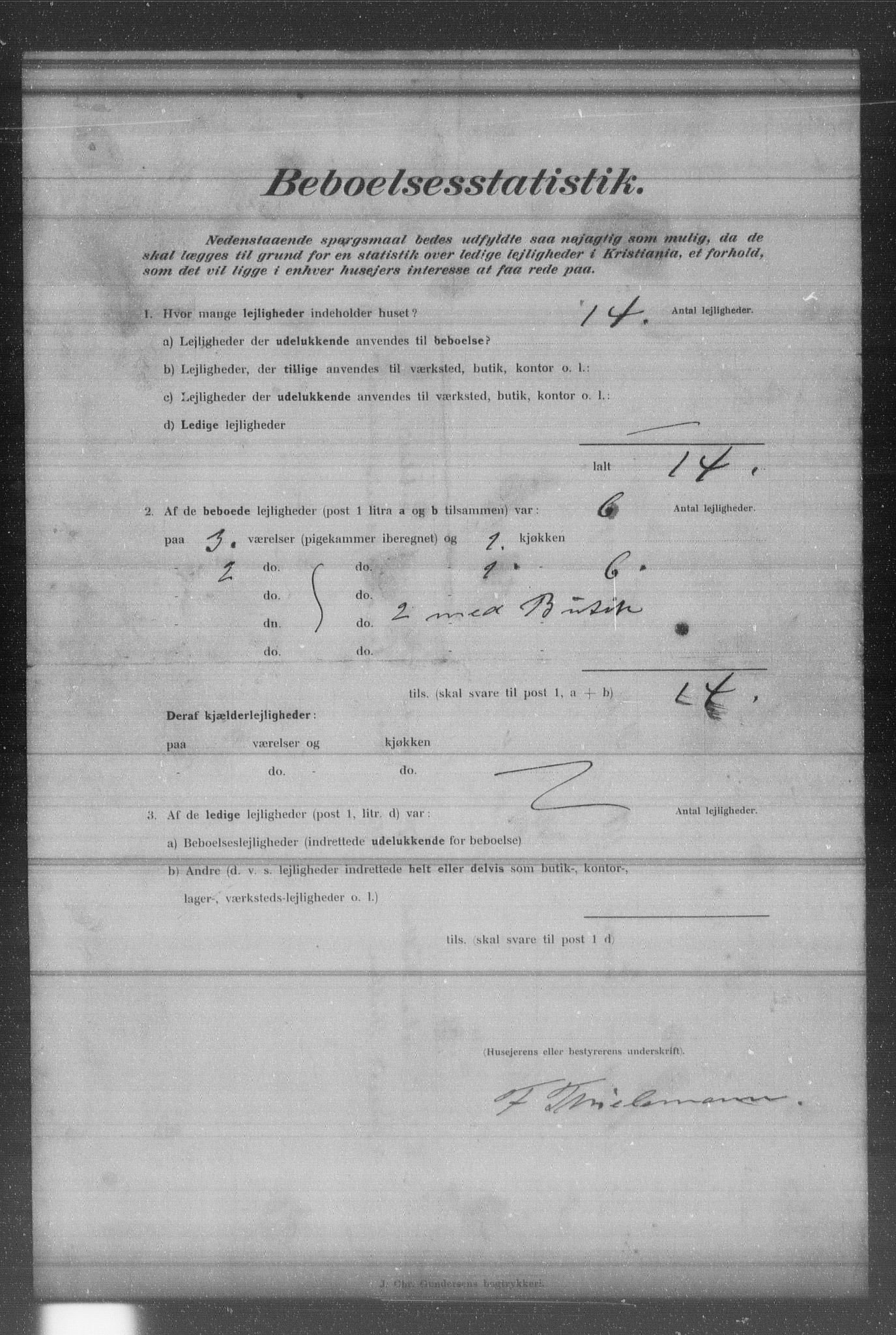 OBA, Municipal Census 1902 for Kristiania, 1902, p. 10562