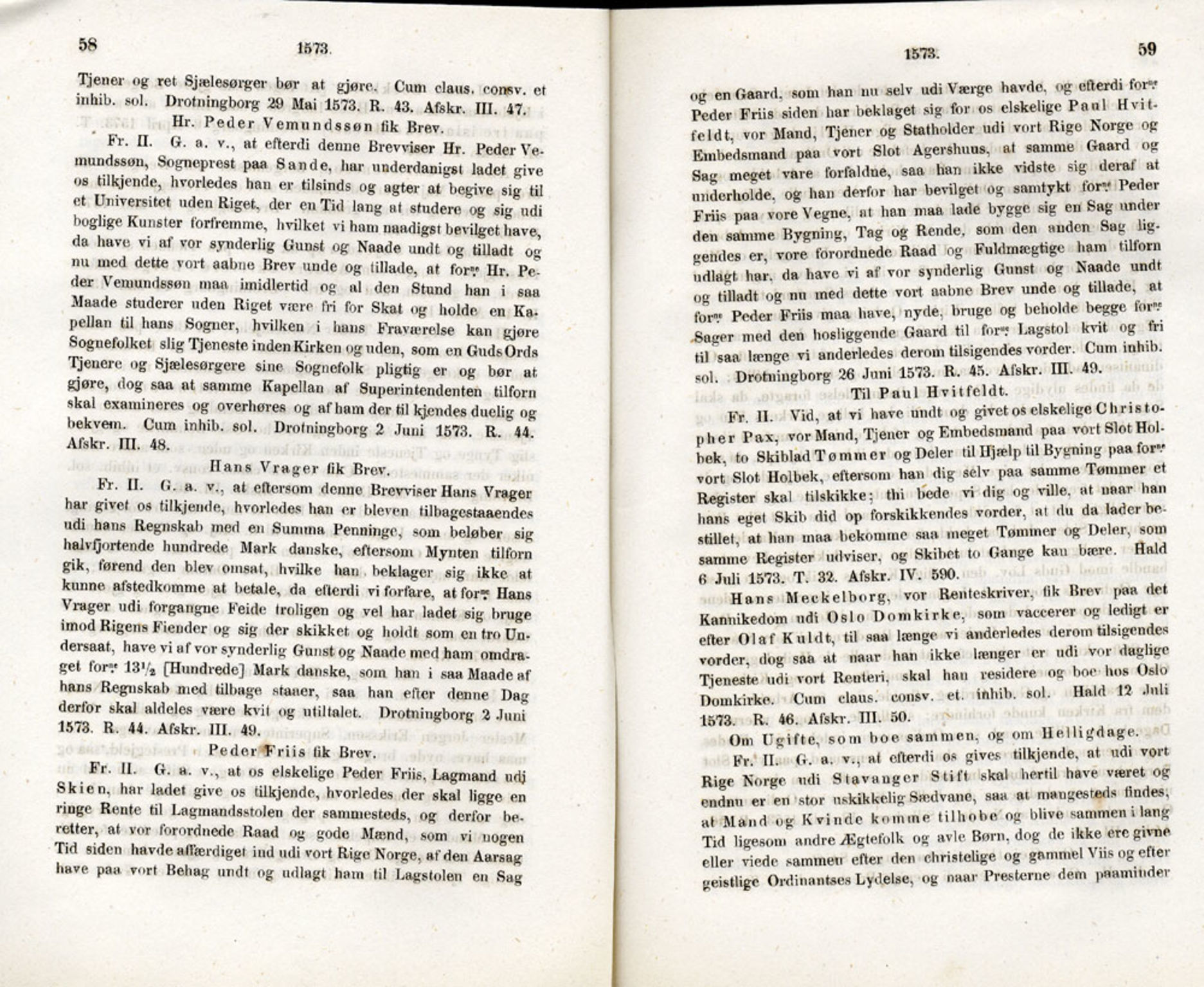 Publikasjoner utgitt av Det Norske Historiske Kildeskriftfond, PUBL/-/-/-: Norske Rigs-Registranter, bind 2, 1572-1588, p. 58-59