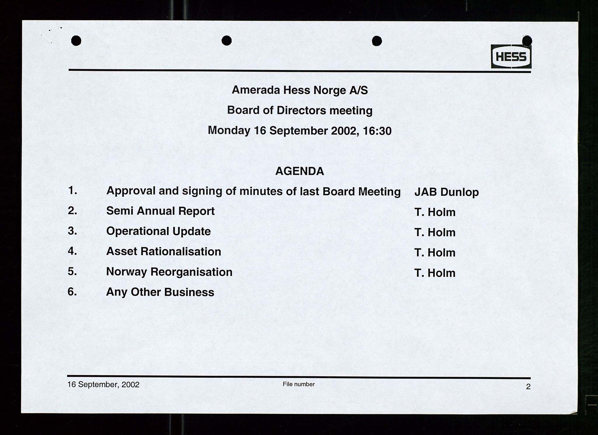 Pa 1766 - Hess Norge AS, SAST/A-102451/A/Aa/L0004: Referater og sakspapirer, 1999-2002, p. 519