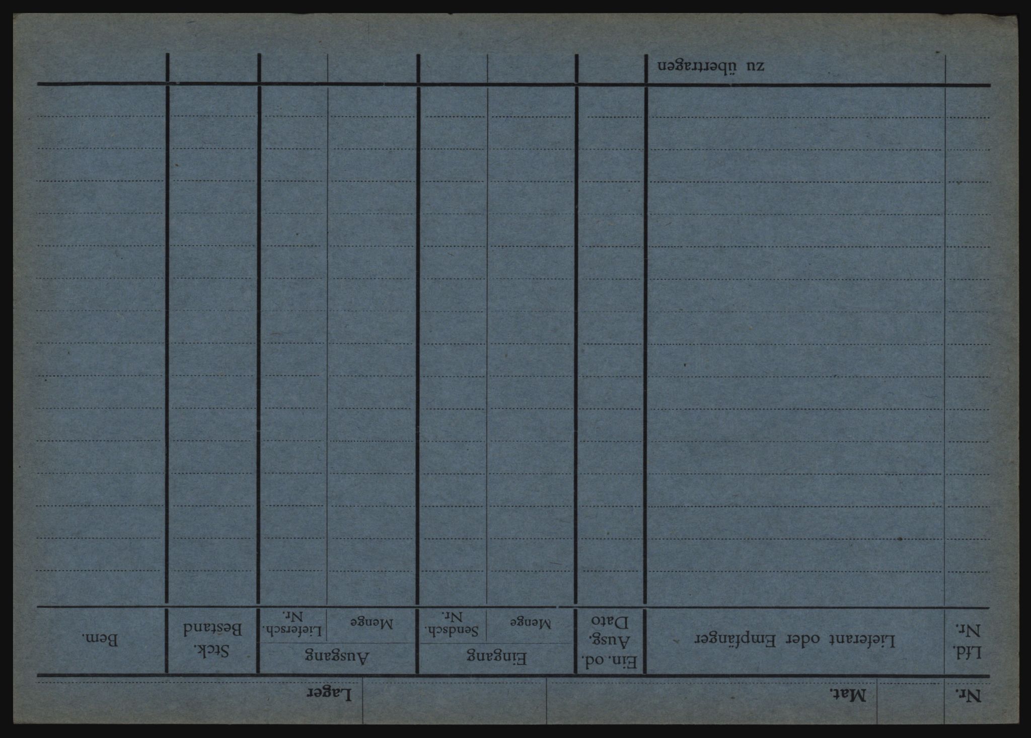 Tyske arkiver, Organisation Todt (OT), Einsatzgruppe Wiking, AV/RA-RAFA-2188/1/O/O12/L0002: Kartotek - Elektromaterial etc A-Z, 1940-1945, p. 51