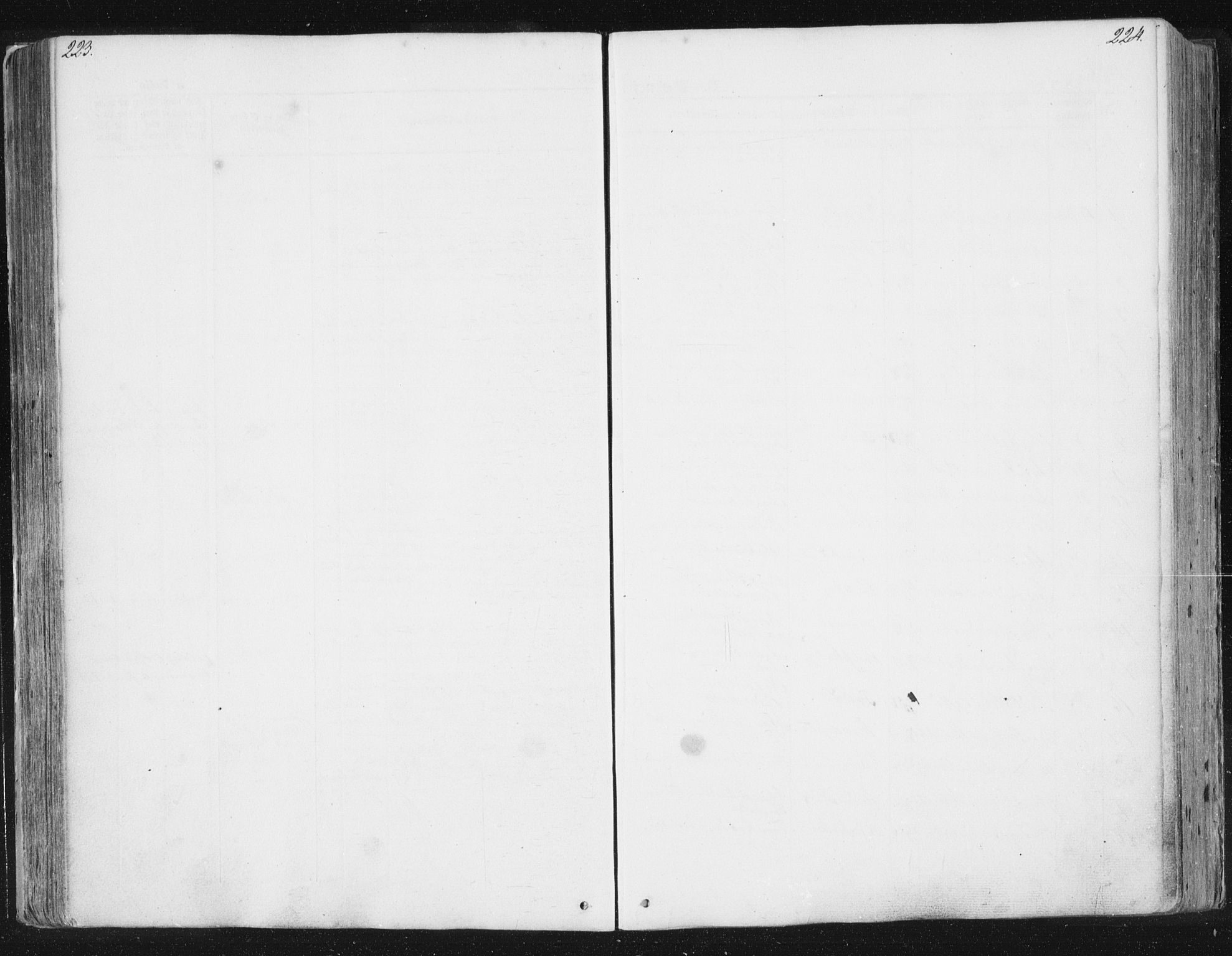 Ministerialprotokoller, klokkerbøker og fødselsregistre - Sør-Trøndelag, AV/SAT-A-1456/630/L0494: Parish register (official) no. 630A07, 1852-1868, p. 223-224
