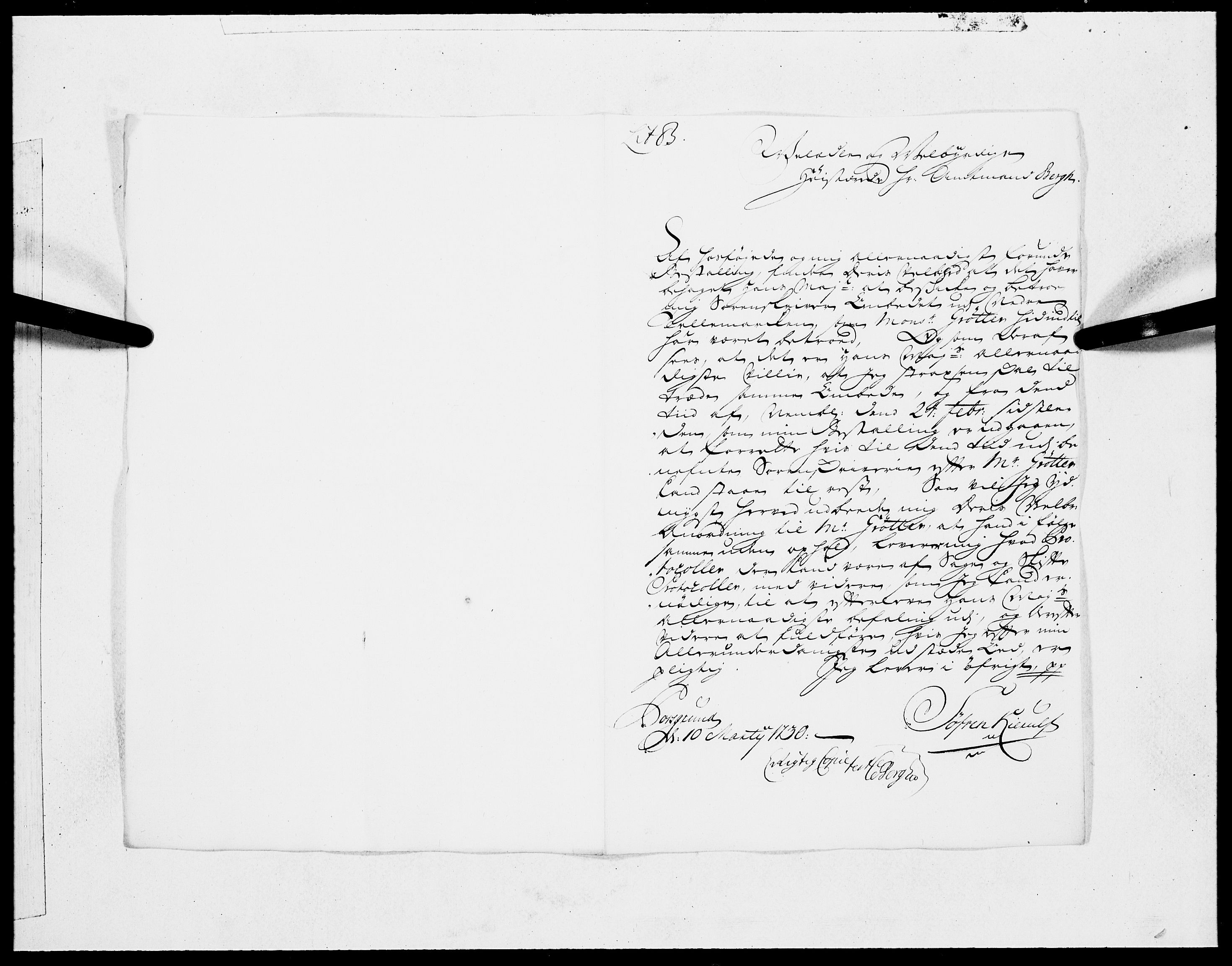 Danske Kanselli 1572-1799, AV/RA-EA-3023/F/Fc/Fcc/Fcca/L0108: Norske innlegg 1572-1799, 1730, p. 24