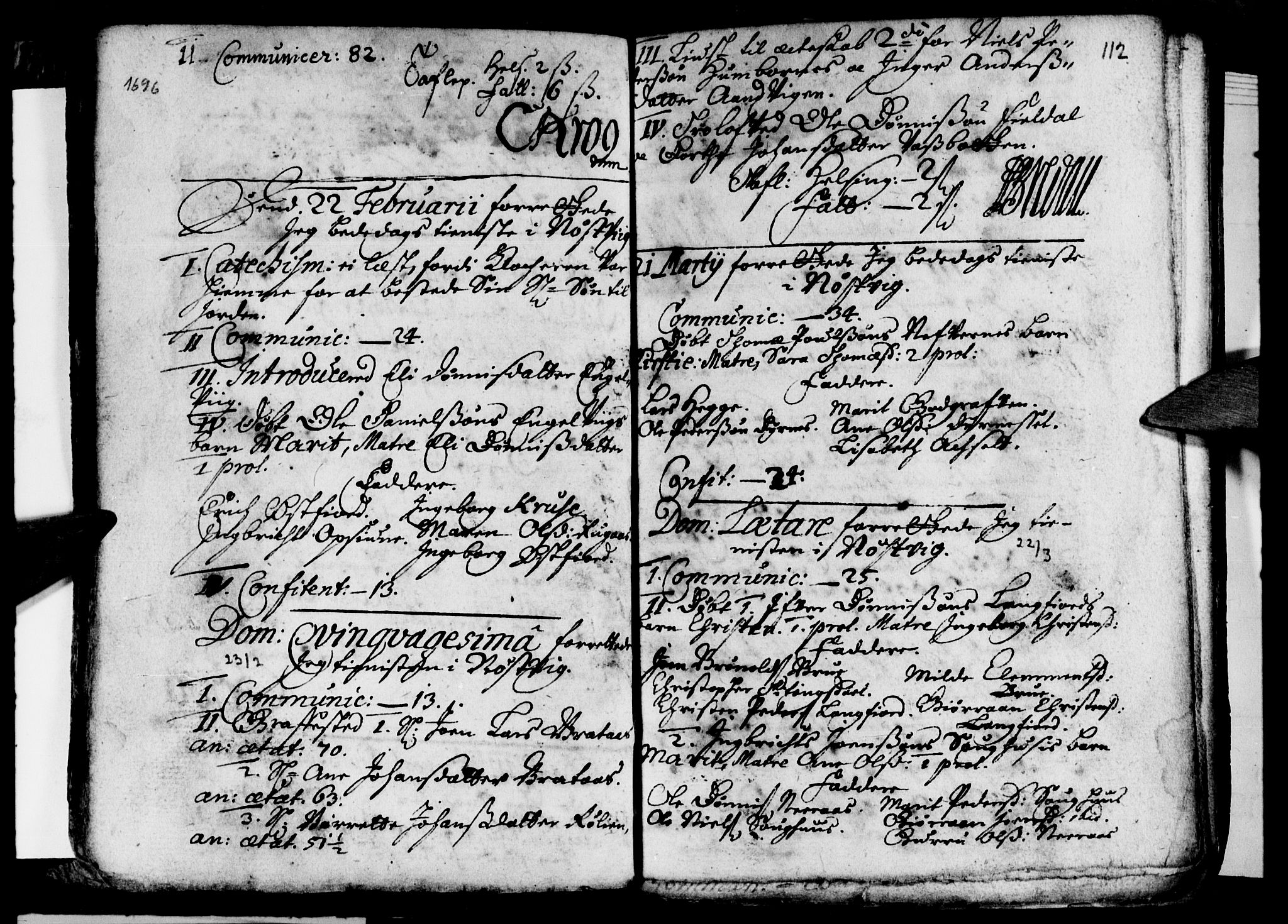 Ministerialprotokoller, klokkerbøker og fødselsregistre - Nordland, AV/SAT-A-1459/814/L0220: Parish register (official) no. 814A01, 1677-1717, p. 112