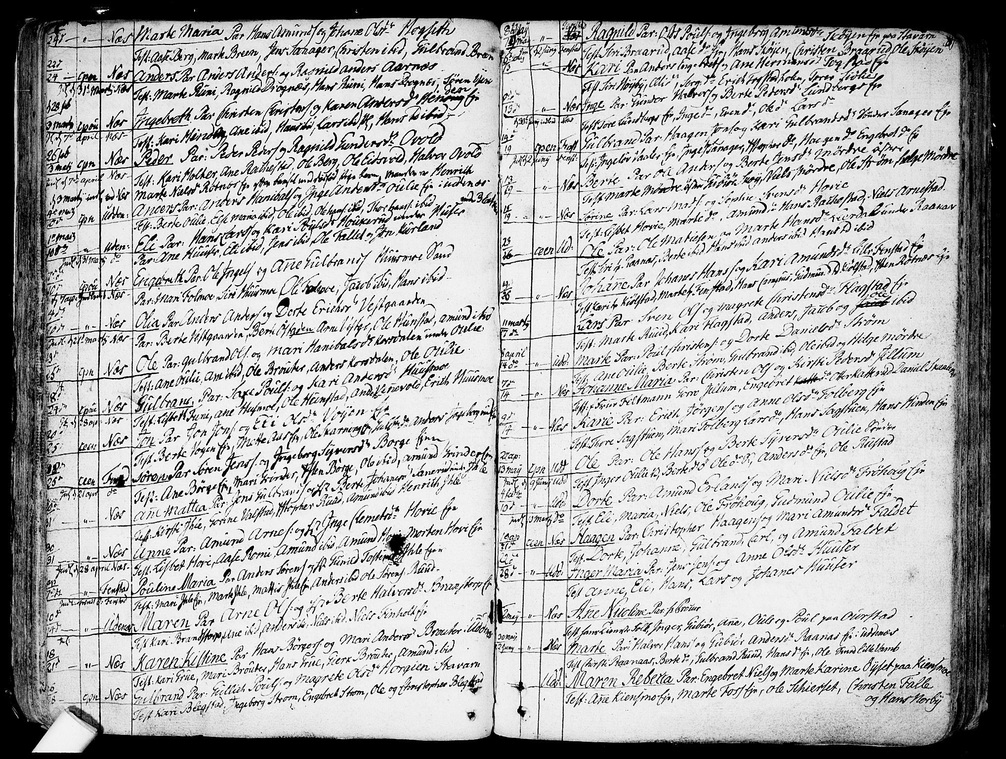 Nes prestekontor Kirkebøker, SAO/A-10410/F/Fa/L0004: Parish register (official) no. I 4, 1781-1816, p. 89