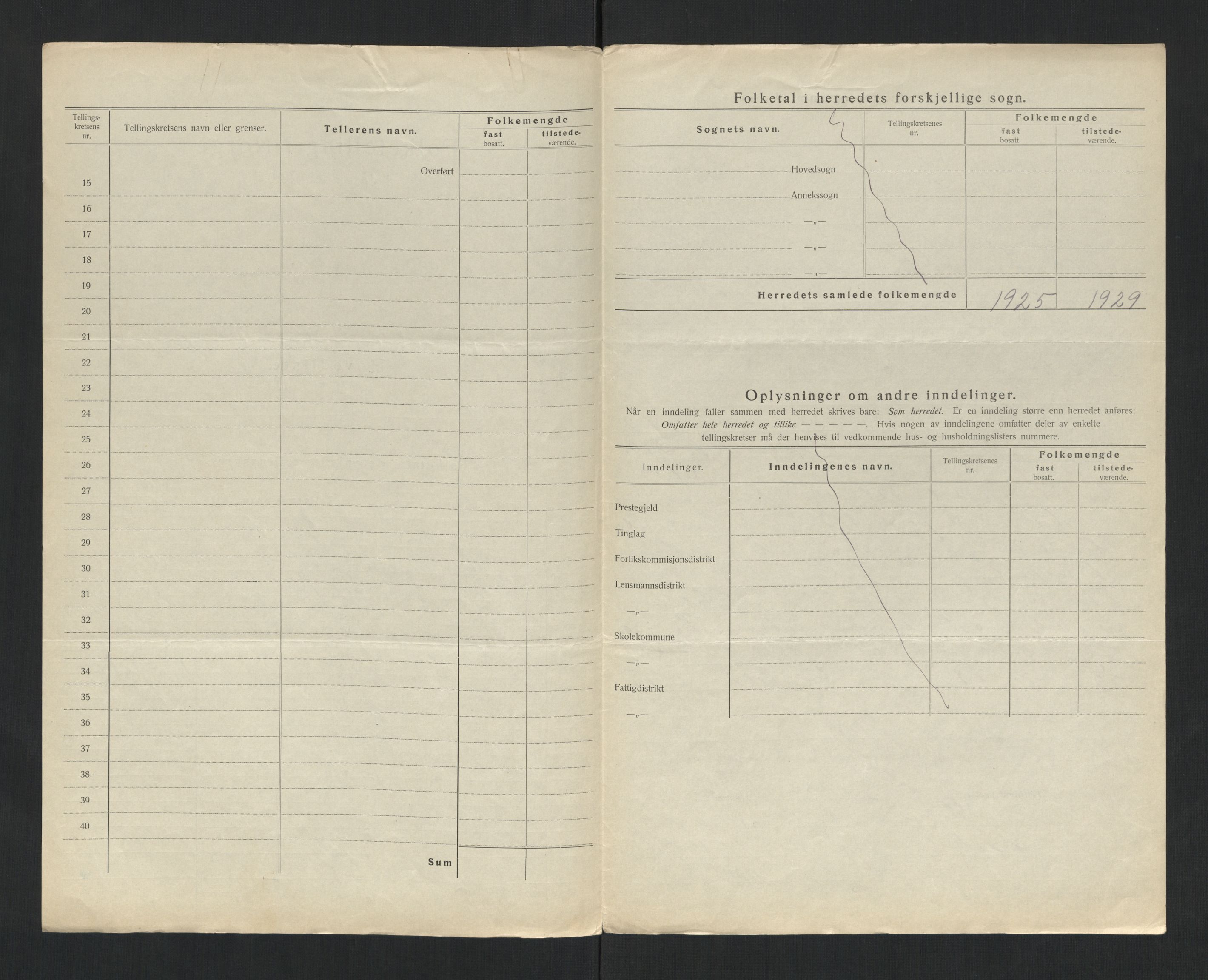 SAT, 1920 census for Åsen, 1920, p. 7