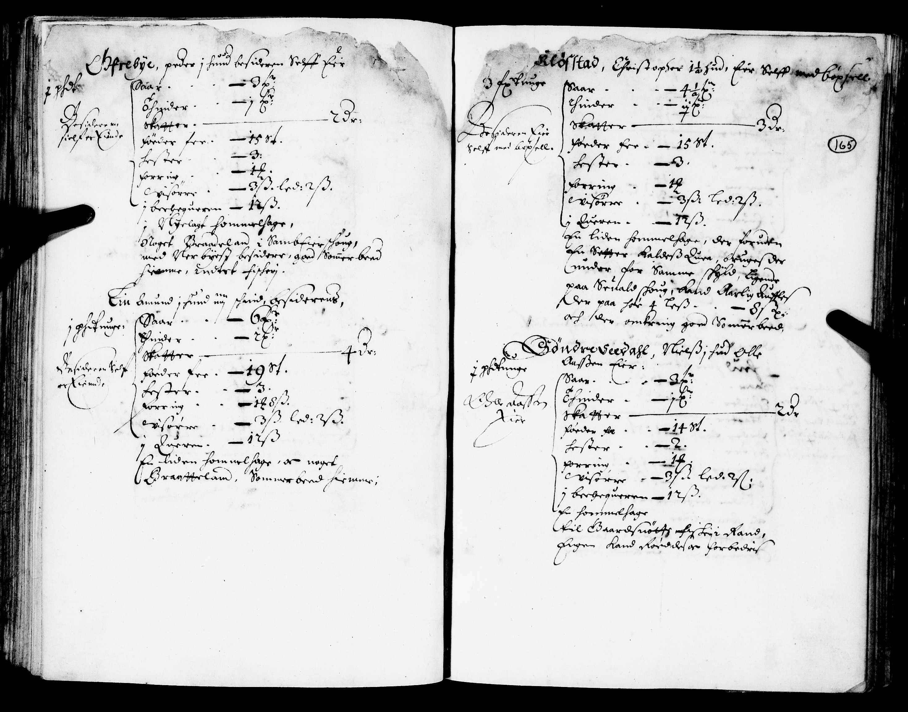 Rentekammeret inntil 1814, Realistisk ordnet avdeling, AV/RA-EA-4070/N/Nb/Nba/L0018: Hadeland og Valdres fogderi, 3. del, 1669, p. 164b-165a