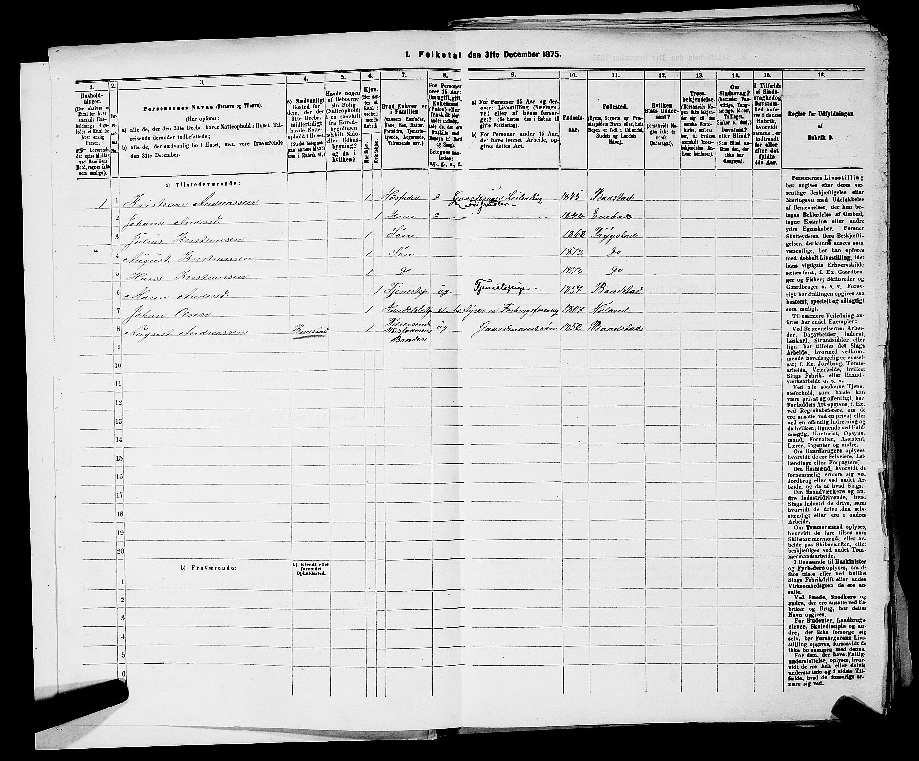 RA, 1875 census for 0122P Trøgstad, 1875, p. 740