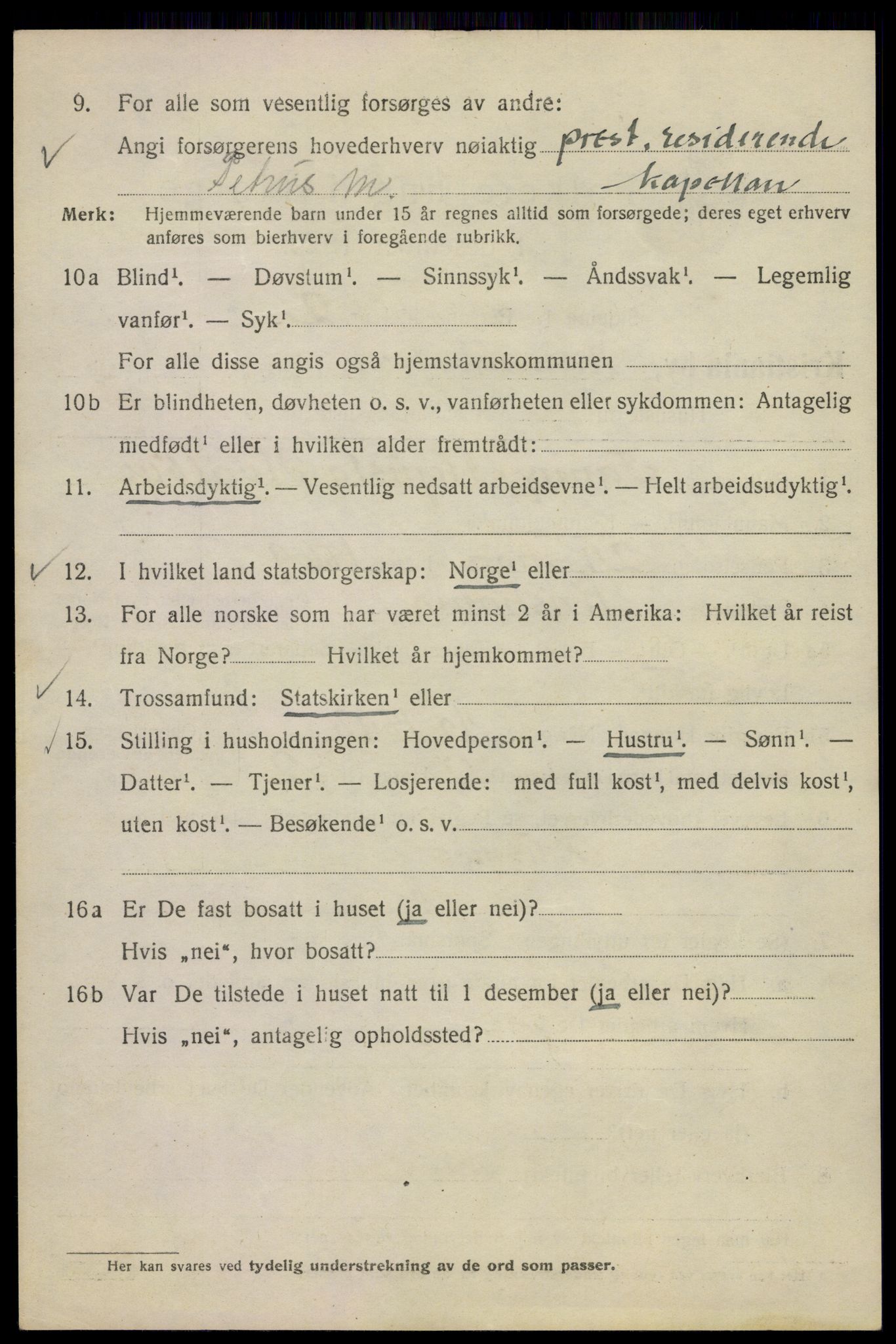 SAO, 1920 census for Kristiania, 1920, p. 267942