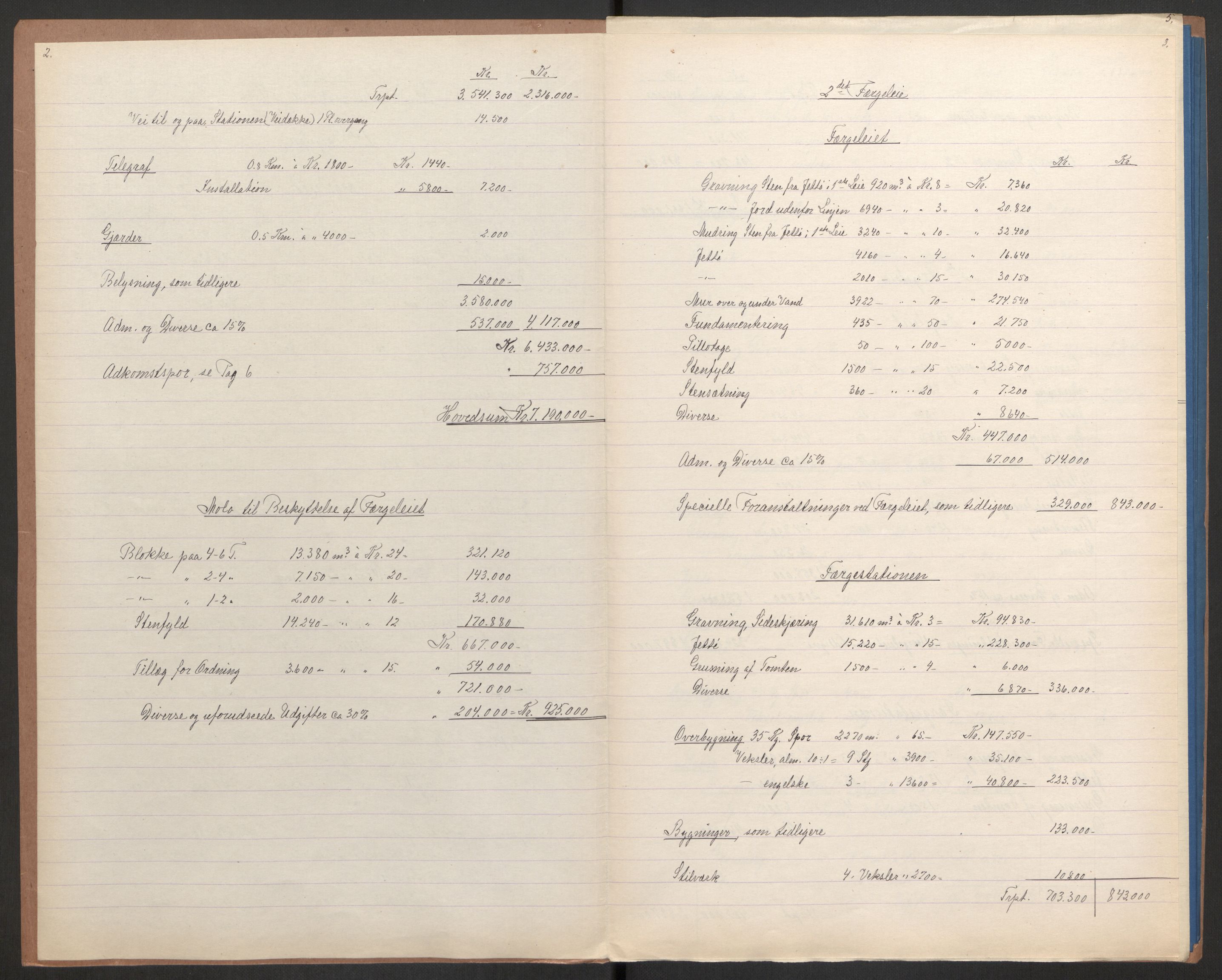 Norges Statsbaner, Baneavdelingen B, AV/RA-S-1619/1/F/Fa/L0042: NORGE-JYLLAND, 1920, p. 90
