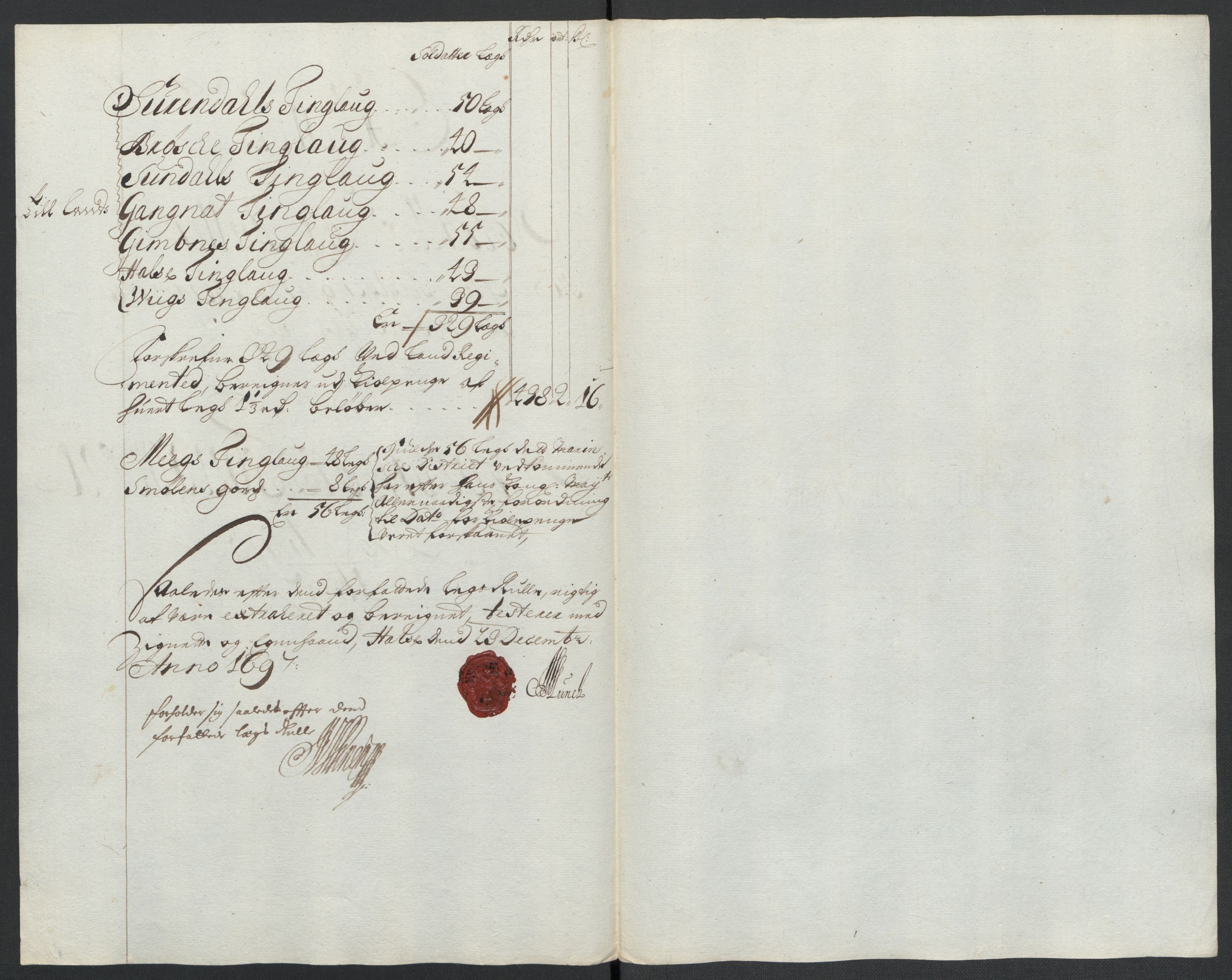Rentekammeret inntil 1814, Reviderte regnskaper, Fogderegnskap, RA/EA-4092/R56/L3737: Fogderegnskap Nordmøre, 1697-1698, p. 95