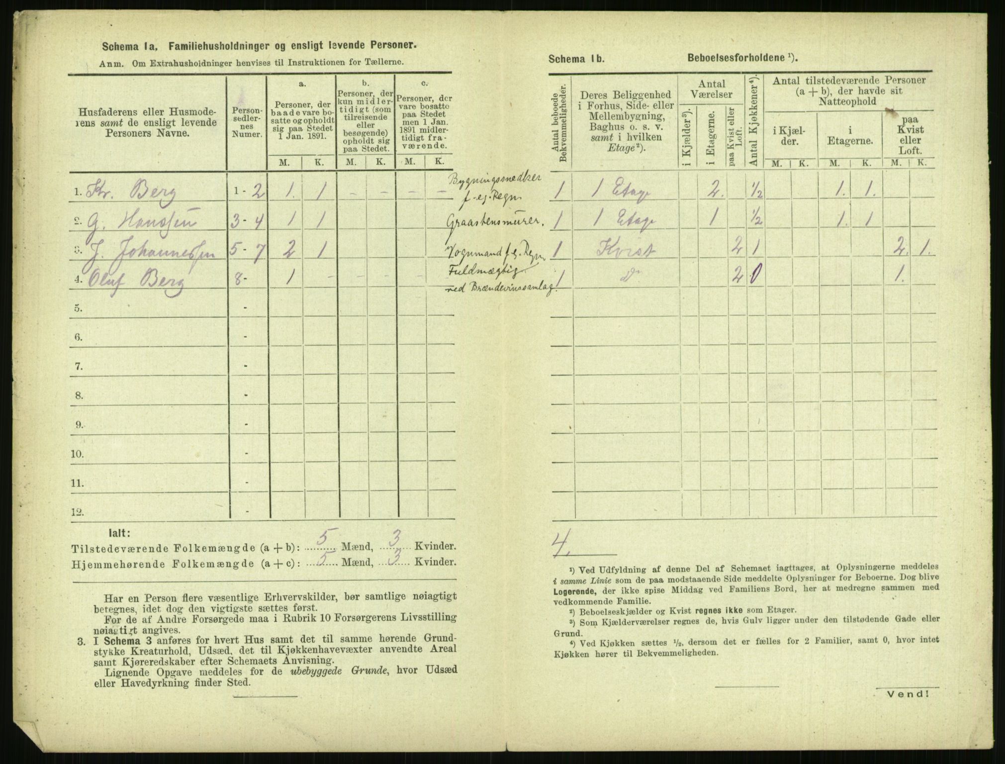 RA, 1891 census for 0806 Skien, 1891, p. 179