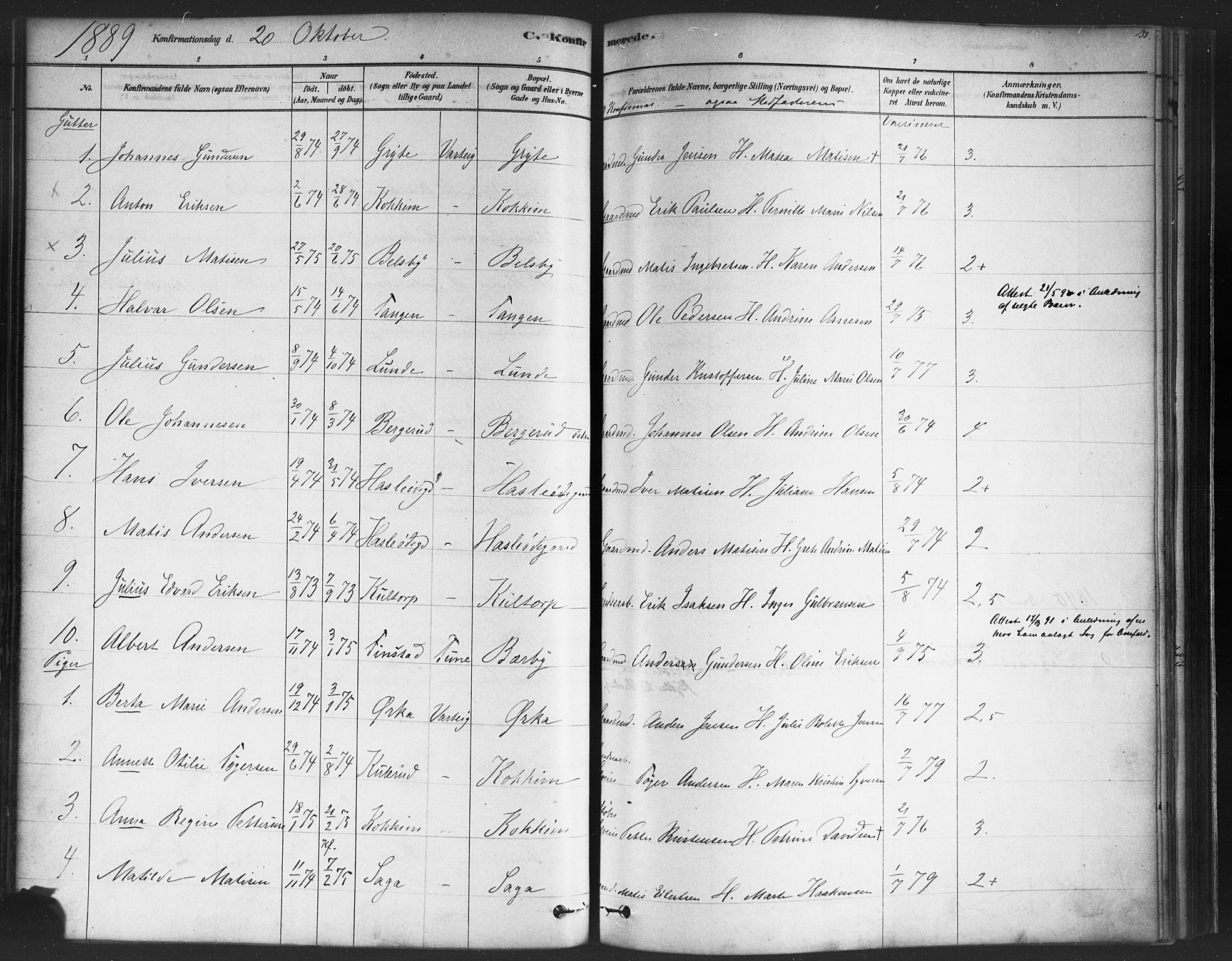 Varteig prestekontor Kirkebøker, SAO/A-10447a/F/Fa/L0002: Parish register (official) no. 2, 1878-1899, p. 133