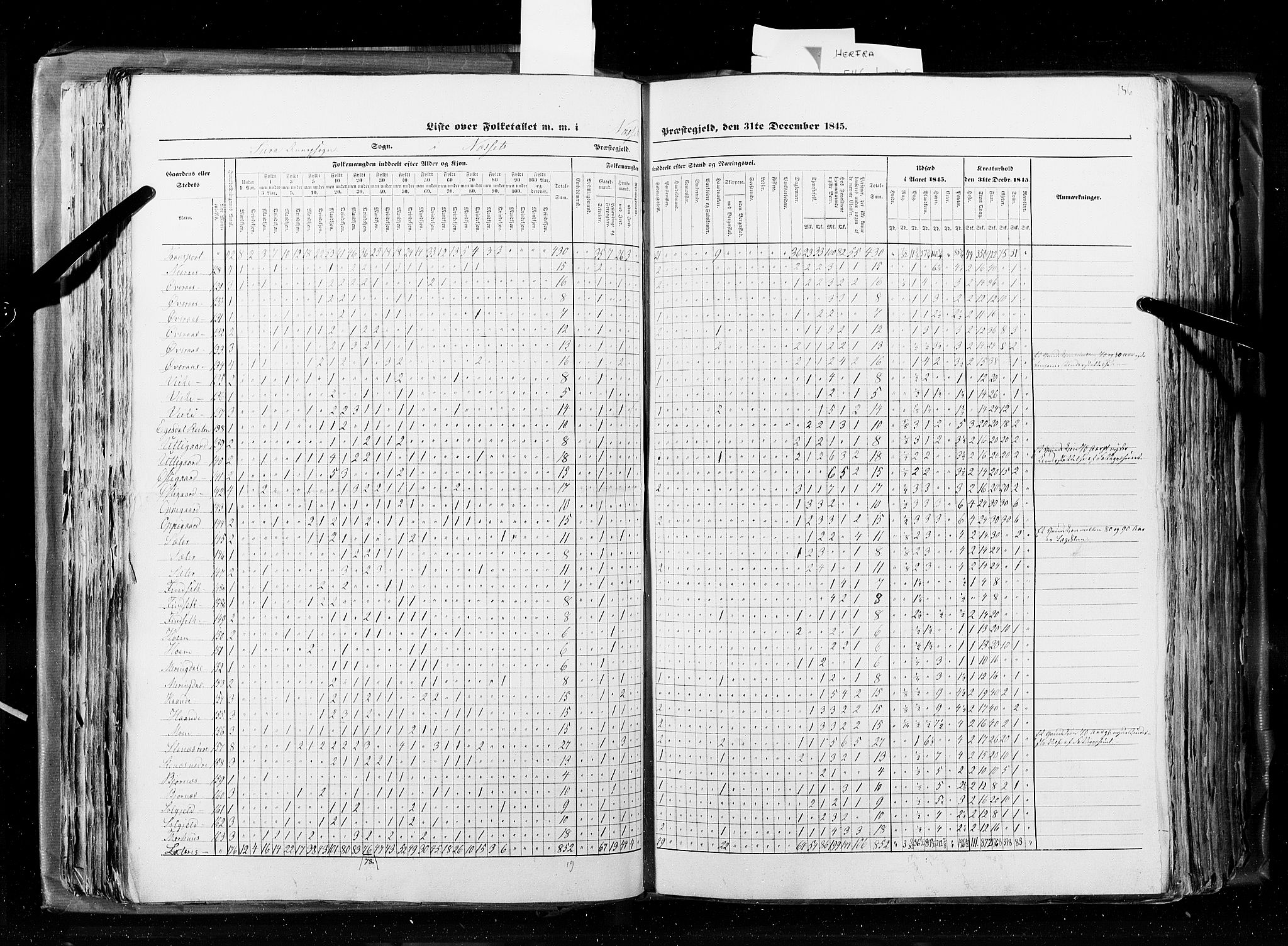 RA, Census 1845, vol. 8: Romsdal amt og Søndre Trondhjems amt, 1845, p. 136