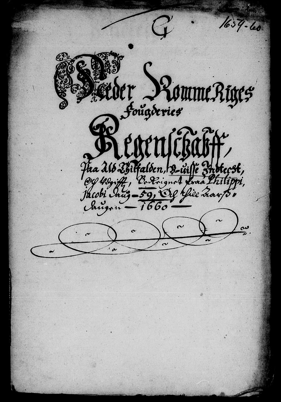 Rentekammeret inntil 1814, Reviderte regnskaper, Lensregnskaper, AV/RA-EA-5023/R/Rb/Rba/L0250: Akershus len, 1658-1660