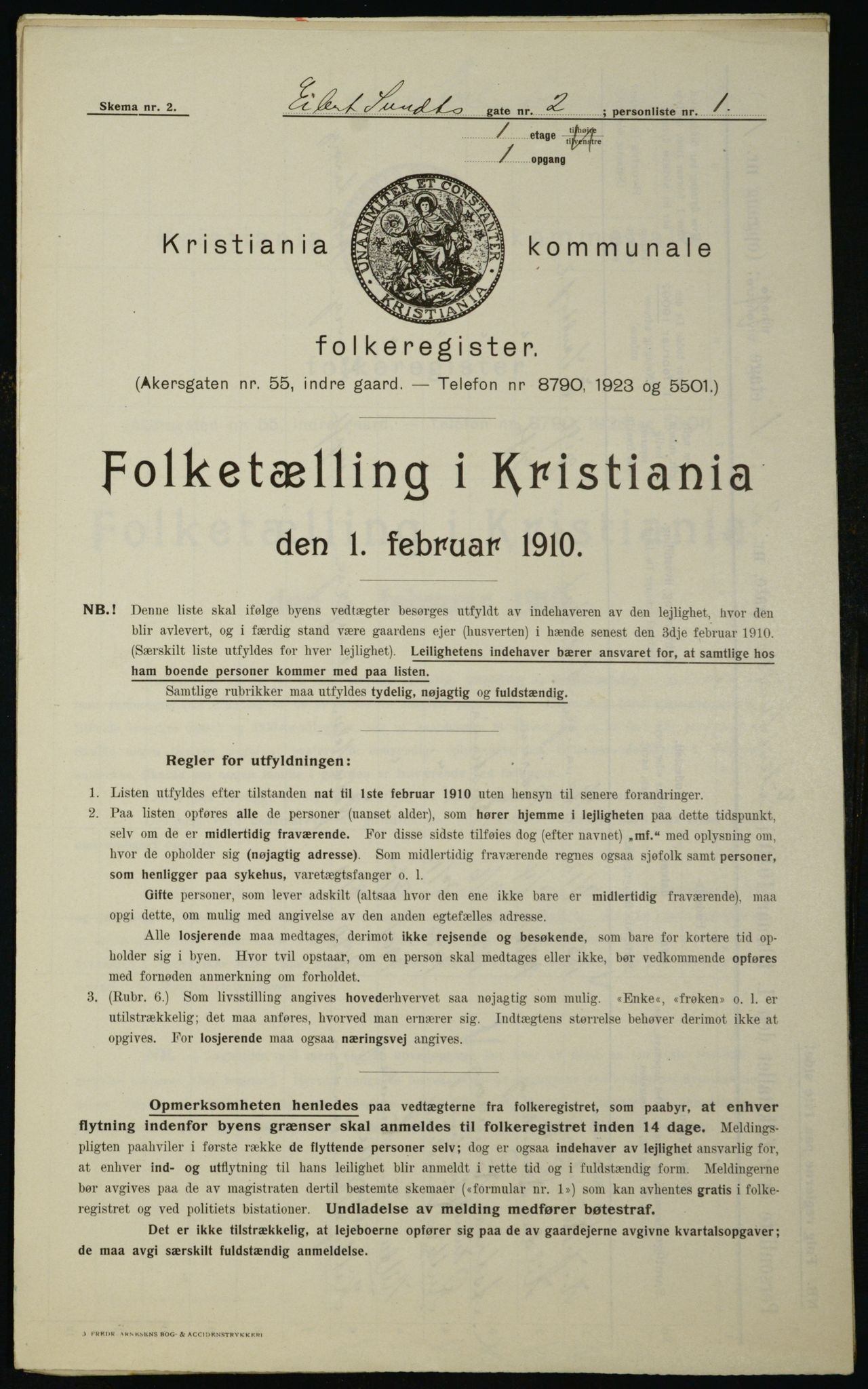 OBA, Municipal Census 1910 for Kristiania, 1910, p. 17811