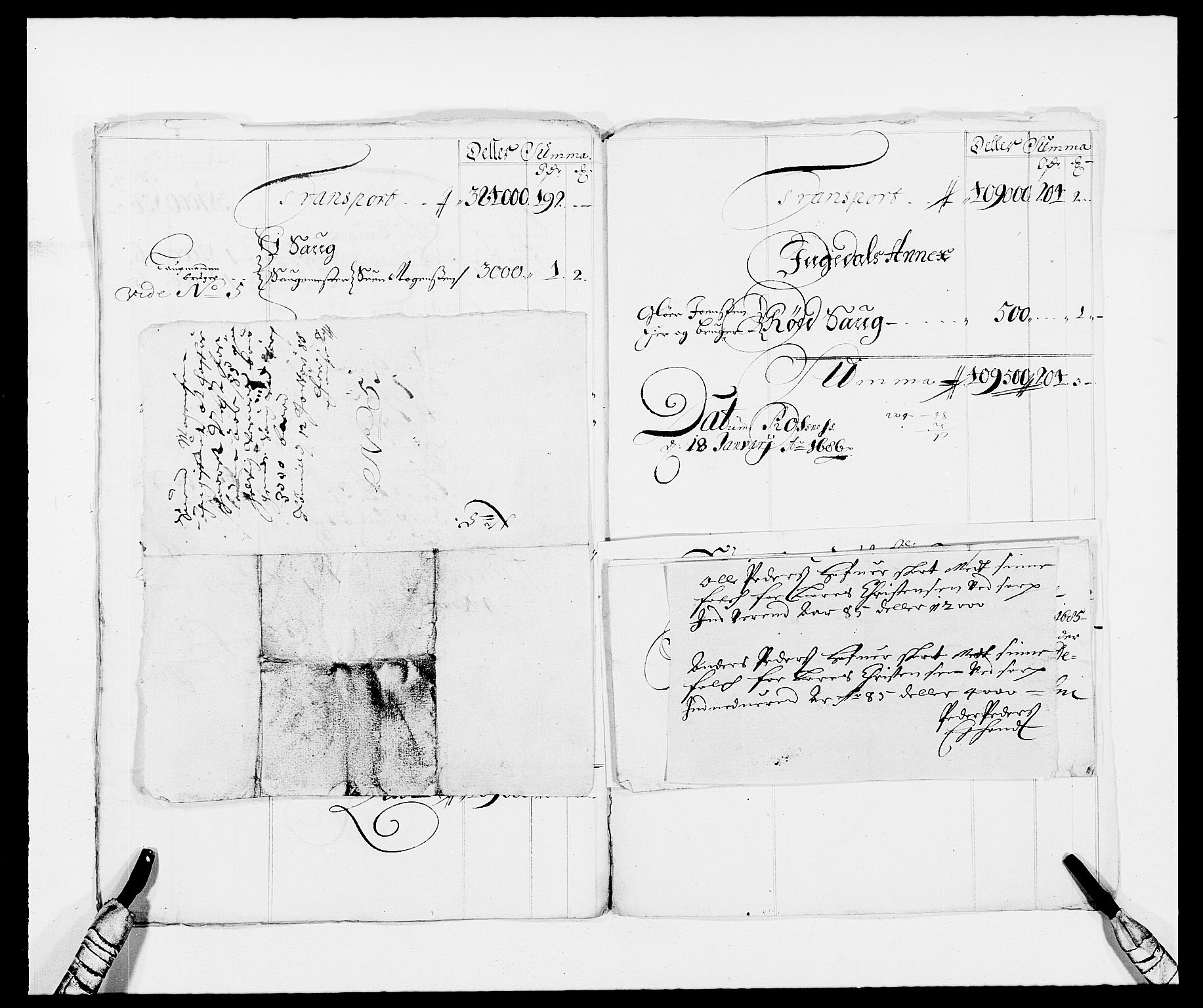 Rentekammeret inntil 1814, Reviderte regnskaper, Fogderegnskap, AV/RA-EA-4092/R01/L0006: Fogderegnskap Idd og Marker, 1685-1686, p. 165