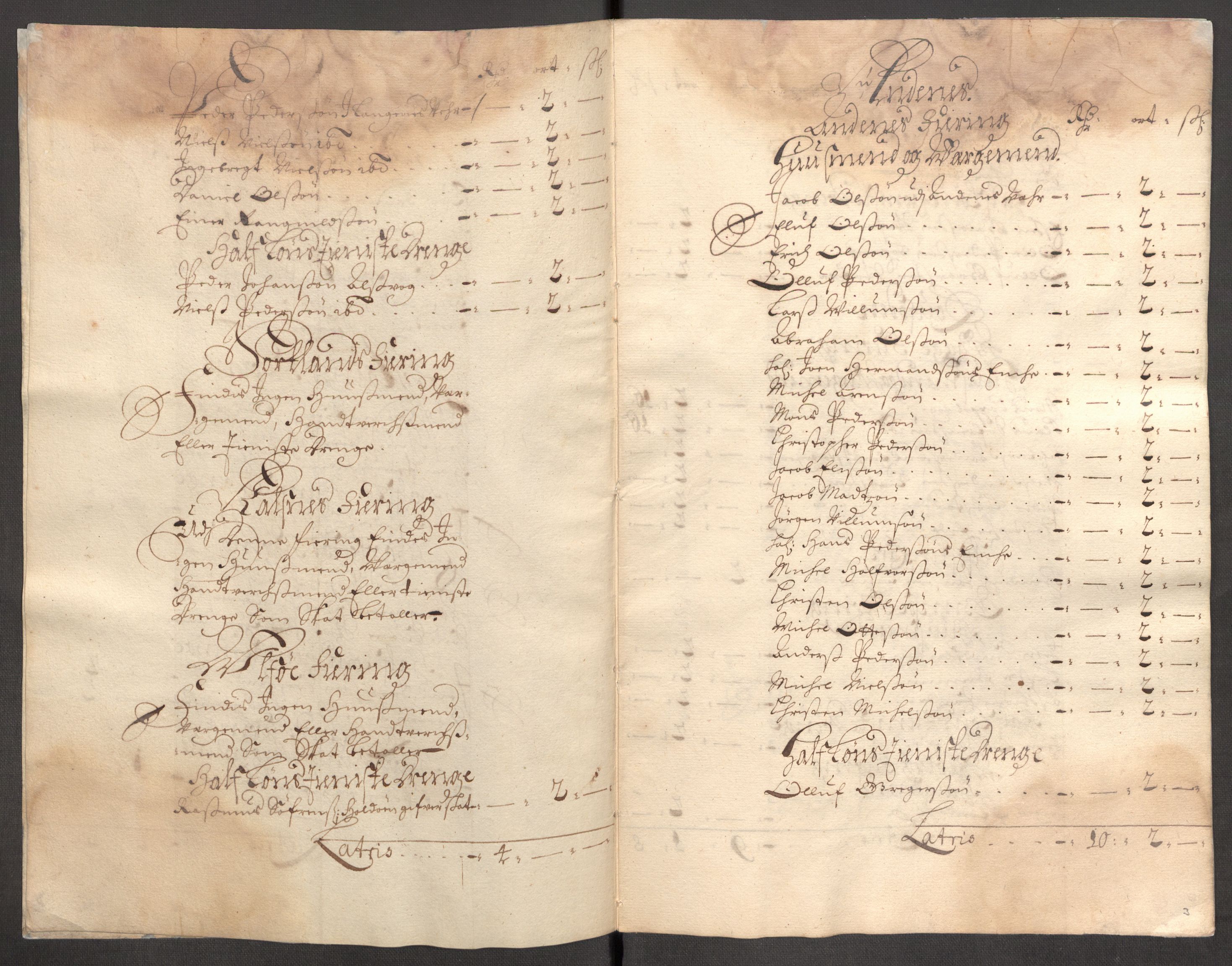 Rentekammeret inntil 1814, Reviderte regnskaper, Fogderegnskap, AV/RA-EA-4092/R67/L4678: Fogderegnskap Vesterålen, Andenes og Lofoten, 1696-1708, p. 44