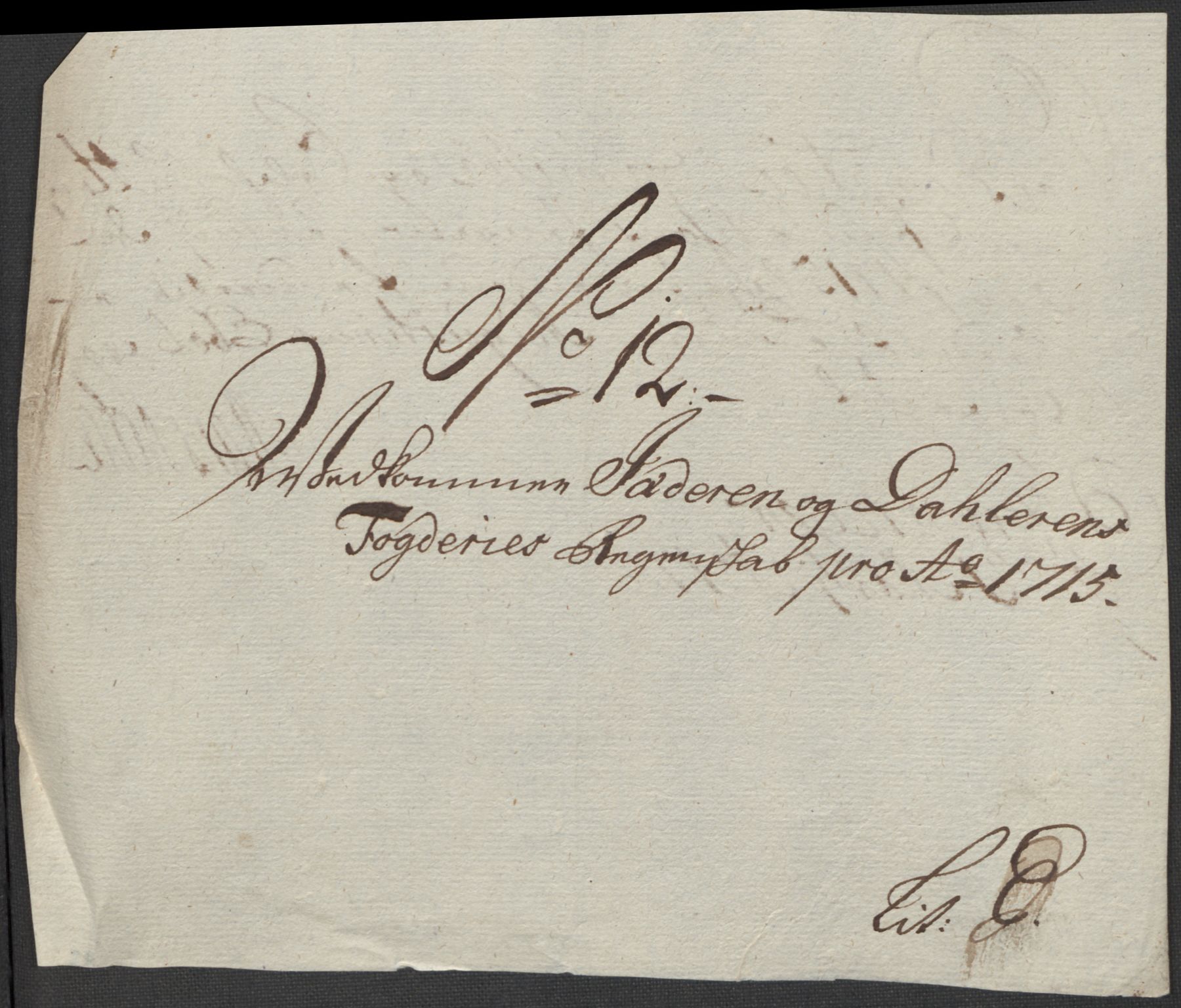 Rentekammeret inntil 1814, Reviderte regnskaper, Fogderegnskap, AV/RA-EA-4092/R46/L2740: Fogderegnskap Jæren og Dalane, 1715-1716, p. 61