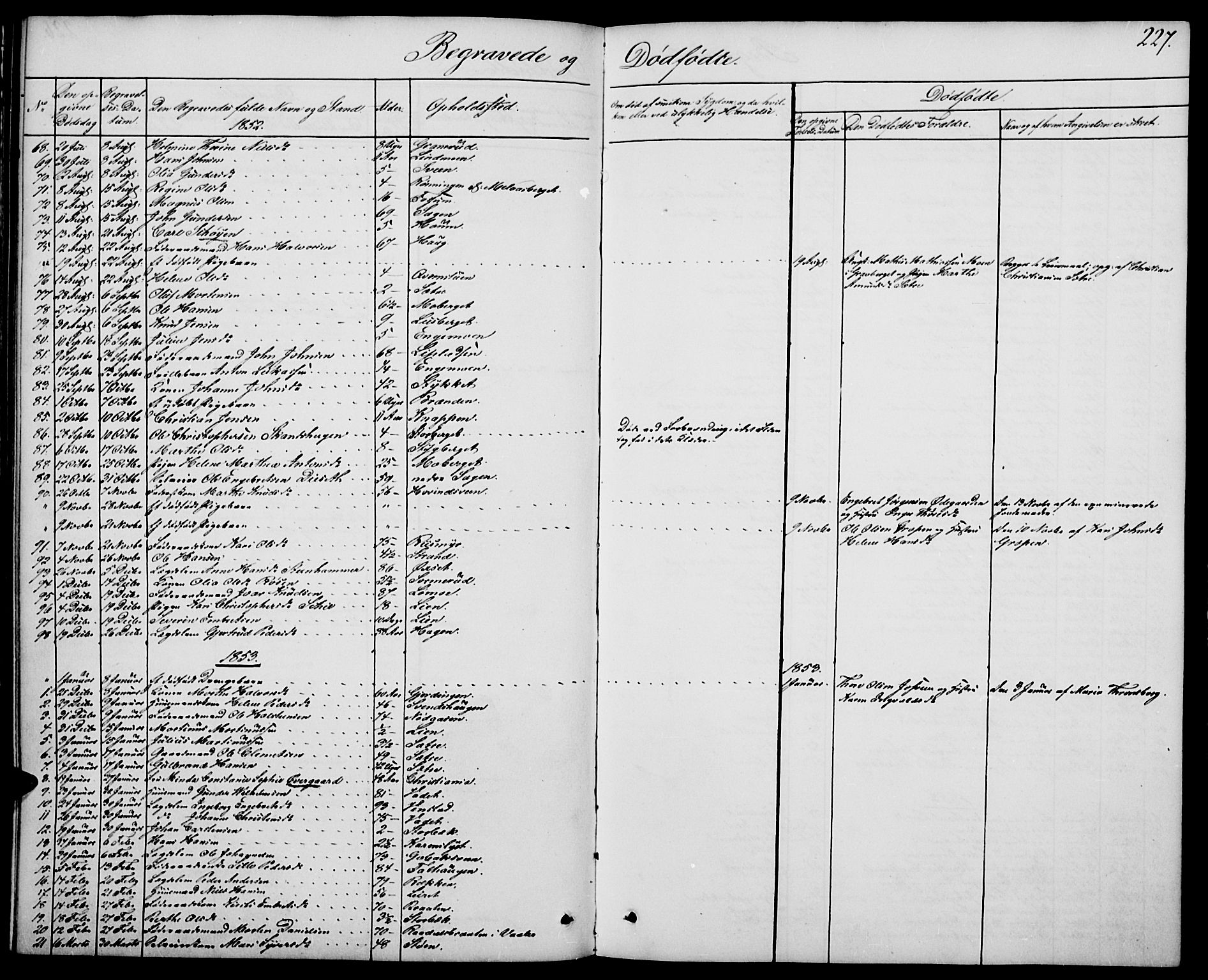 Elverum prestekontor, AV/SAH-PREST-044/H/Ha/Hab/L0002: Parish register (copy) no. 2, 1845-1855, p. 227