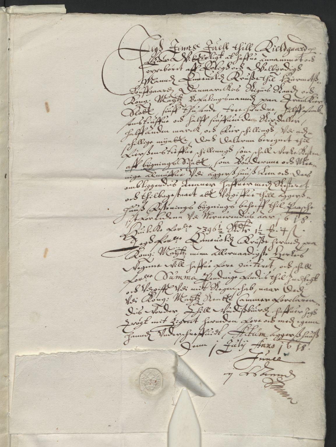 Rentekammeret inntil 1814, Reviderte regnskaper, Lensregnskaper, AV/RA-EA-5023/R/Rb/Rba/L0046: Akershus len, 1617-1618