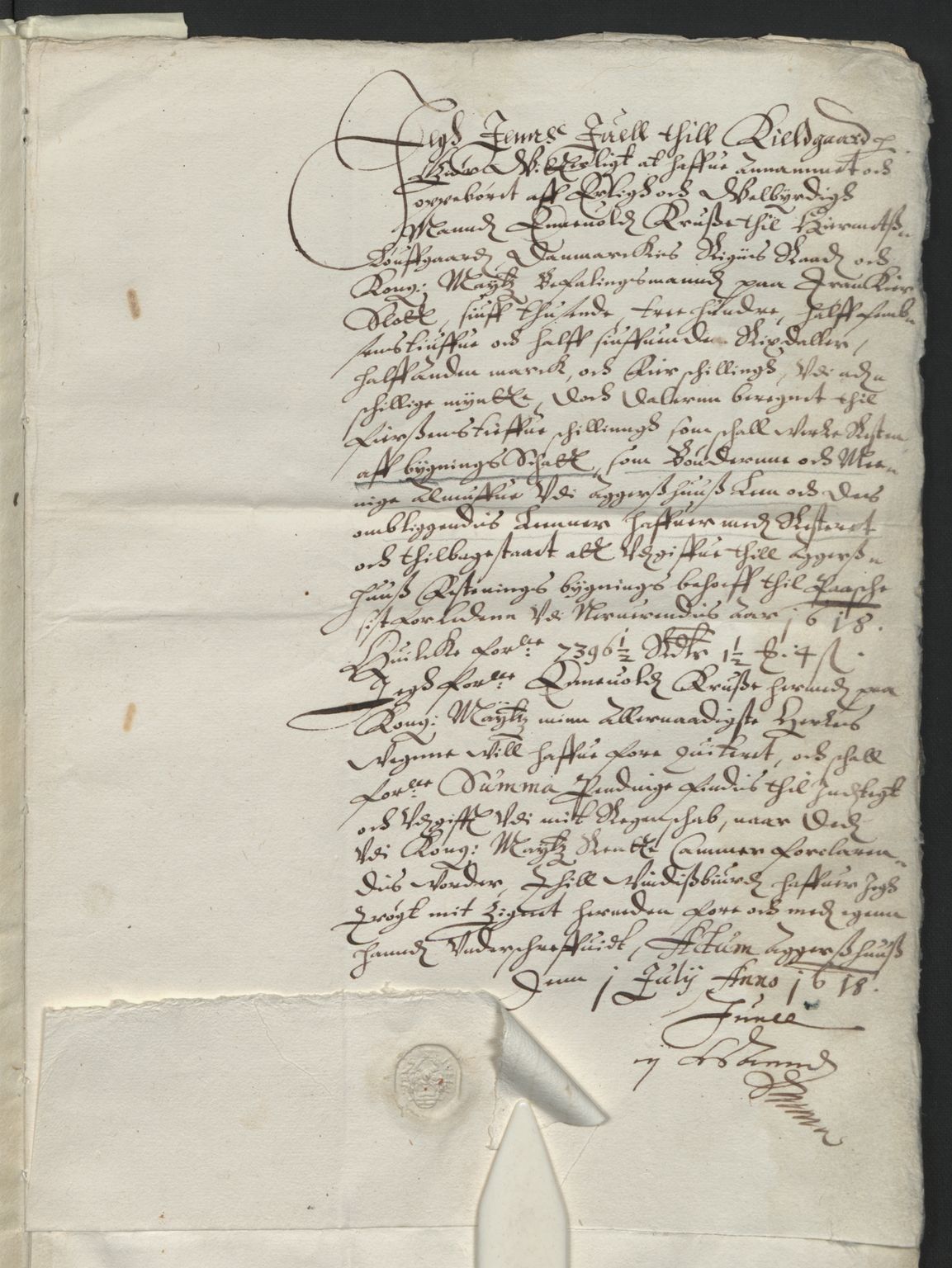 Rentekammeret inntil 1814, Reviderte regnskaper, Lensregnskaper, RA/EA-5023/R/Rb/Rba/L0046: Akershus len, 1617-1618