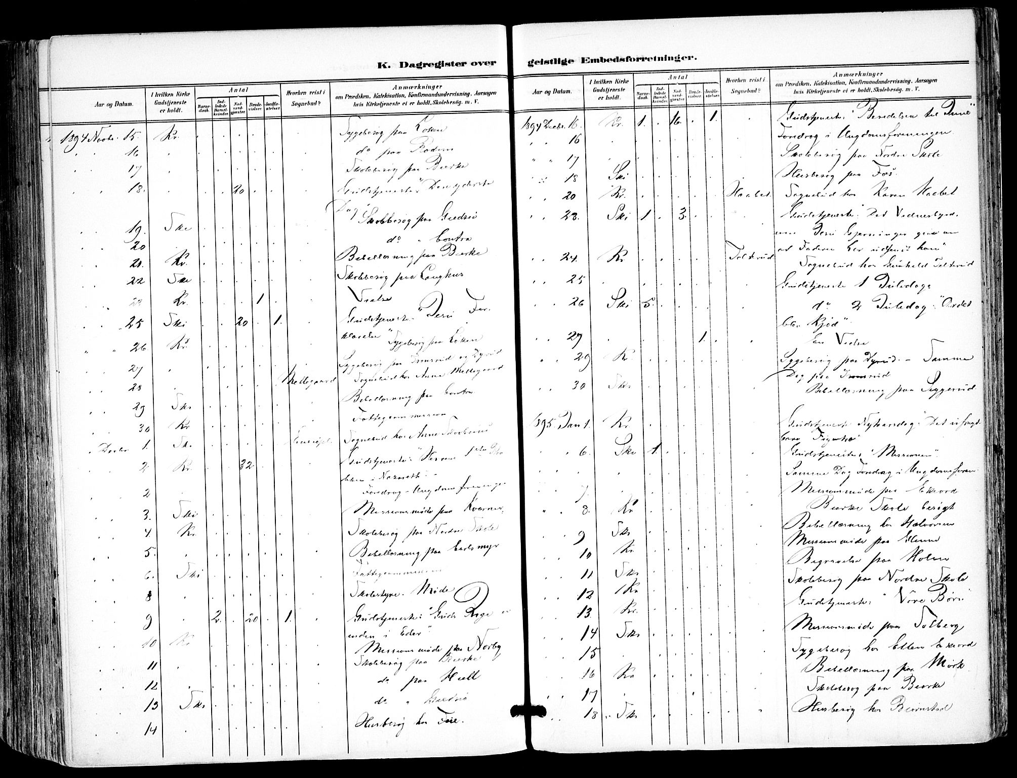 Kråkstad prestekontor Kirkebøker, AV/SAO-A-10125a/F/Fa/L0010: Parish register (official) no. I 10, 1893-1931