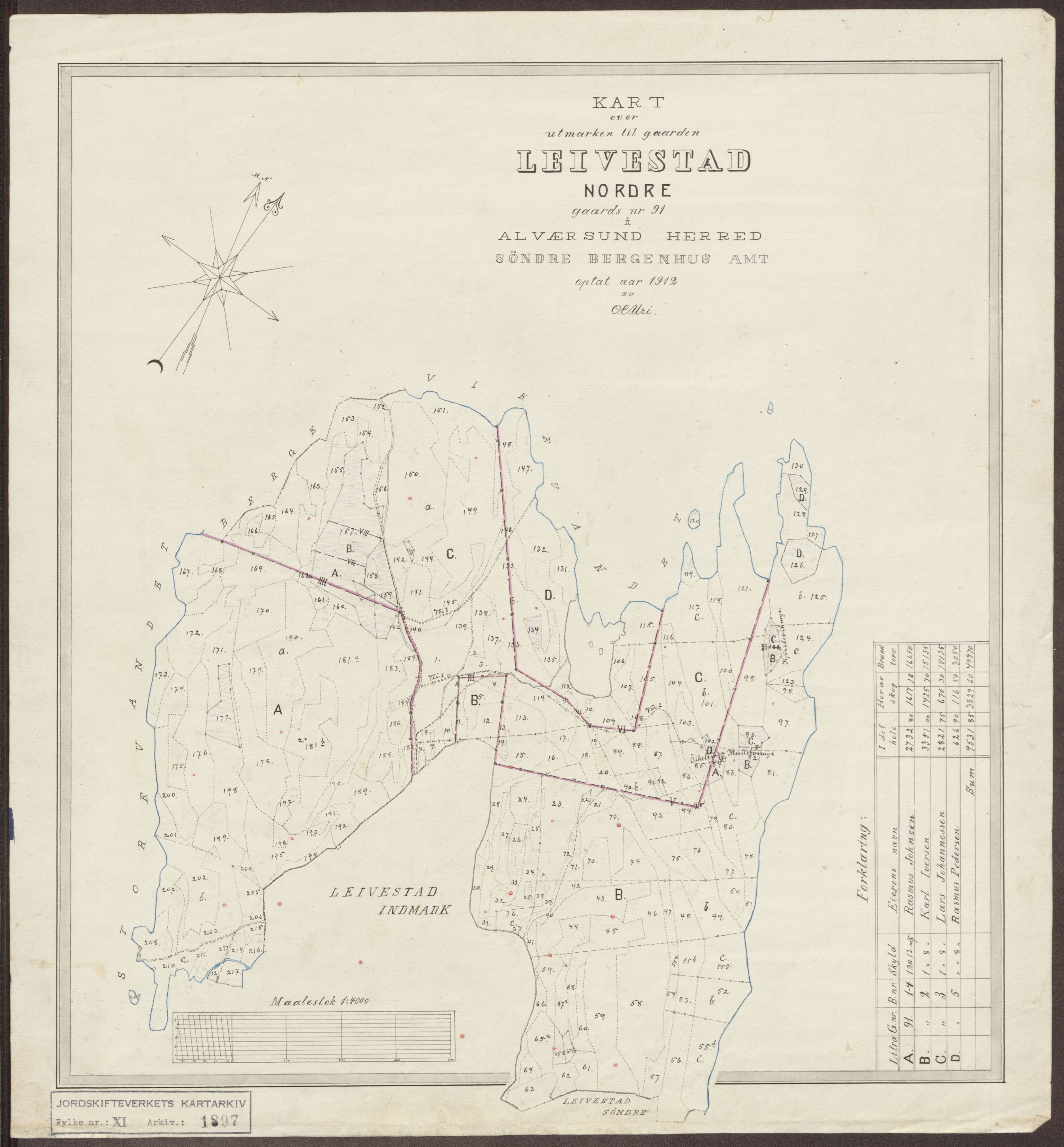 Jordskifteverkets kartarkiv, RA/S-3929/T, 1859-1988, p. 2071