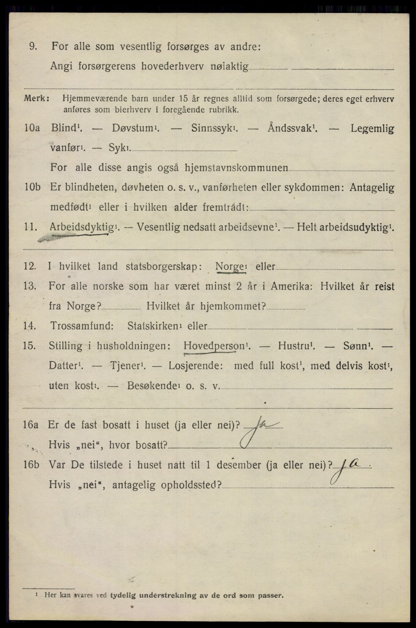 SAO, 1920 census for Moss land district, 1920, p. 6818