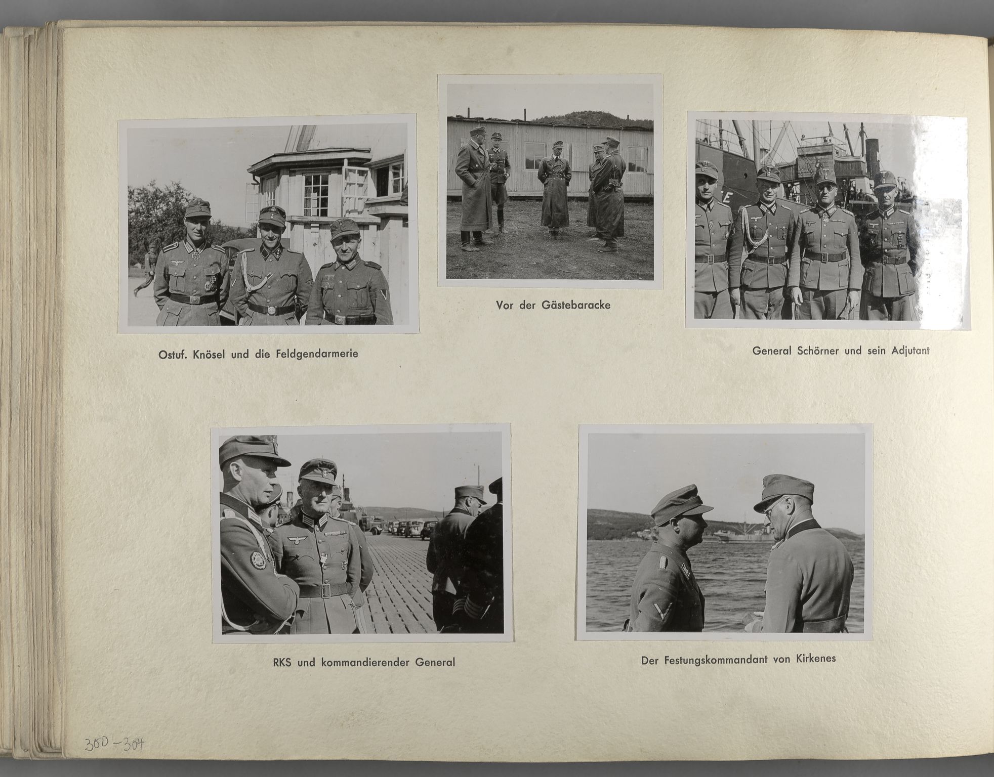 Tyske arkiver, Reichskommissariat, Bildarchiv, RA/RAFA-3309/U/L0071: Fotoalbum: Mit dem Reichskommissar nach Nordnorwegen und Finnland 10. bis 27. Juli 1942, 1942, p. 116