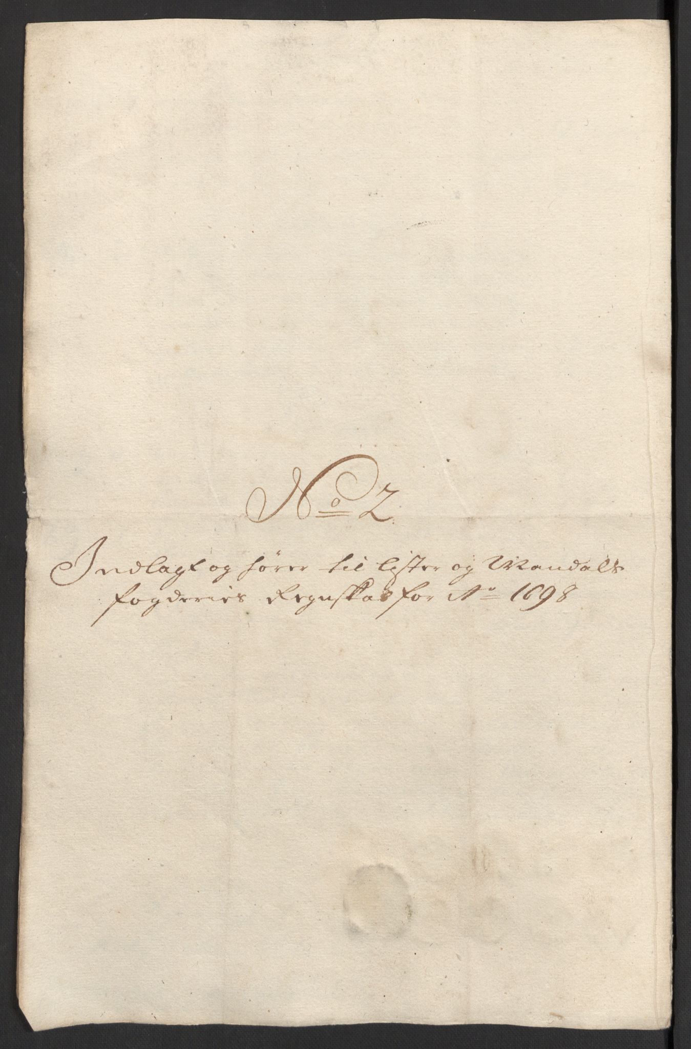 Rentekammeret inntil 1814, Reviderte regnskaper, Fogderegnskap, RA/EA-4092/R43/L2547: Fogderegnskap Lista og Mandal, 1698-1699, p. 29