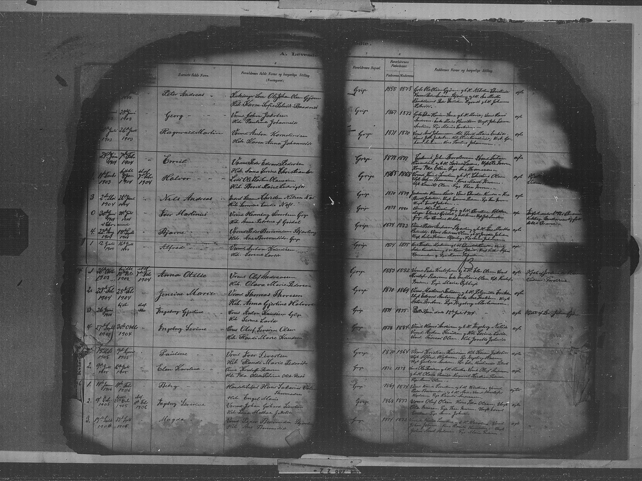 Kristiansund sokneprestkontor, AV/SAT-A-1068/1/I/I1: Parish register (official) no. 36, 1880-1919, p. 13