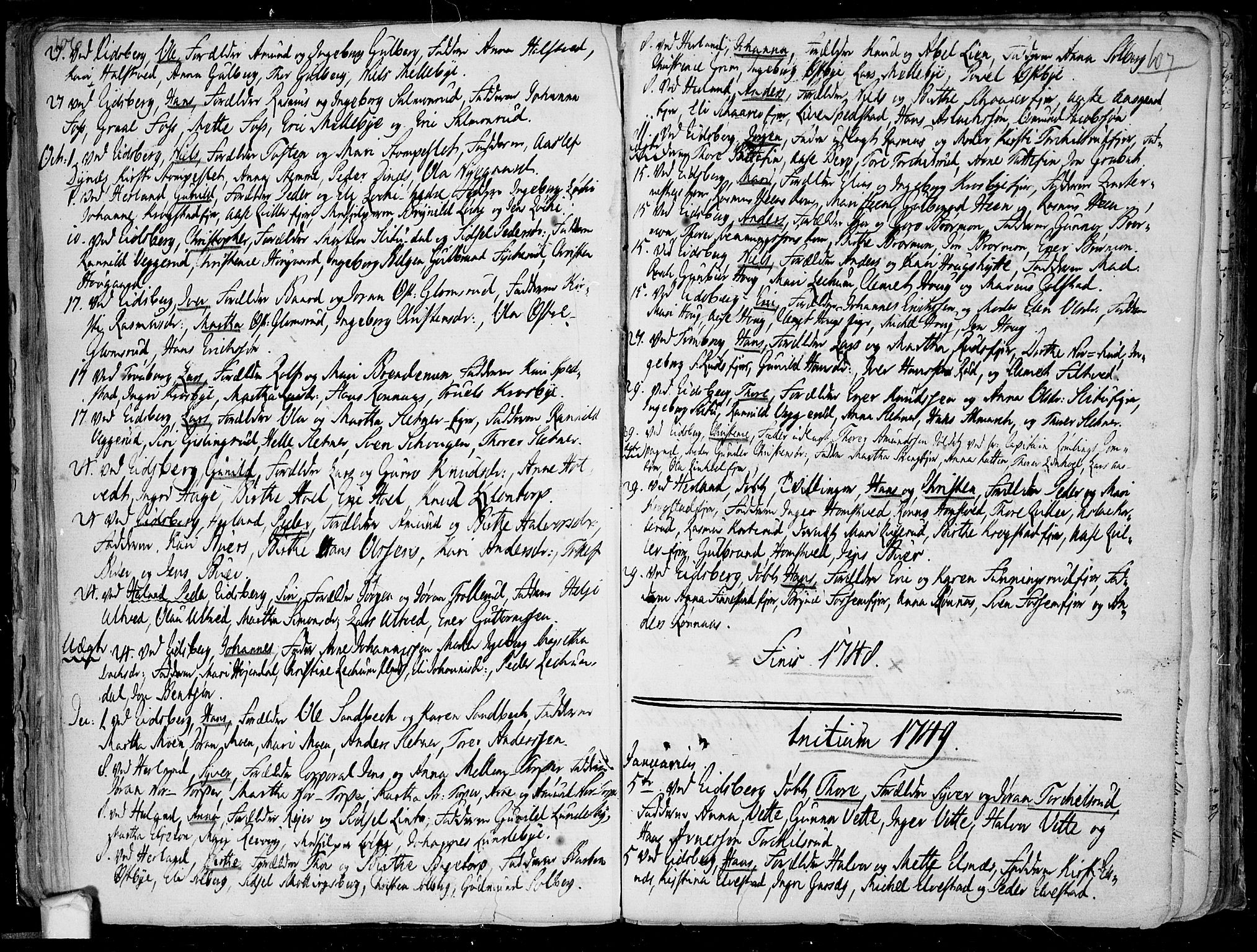 Eidsberg prestekontor Kirkebøker, AV/SAO-A-10905/F/Fa/L0003: Parish register (official) no.  I 3, 1742-1758, p. 106-107