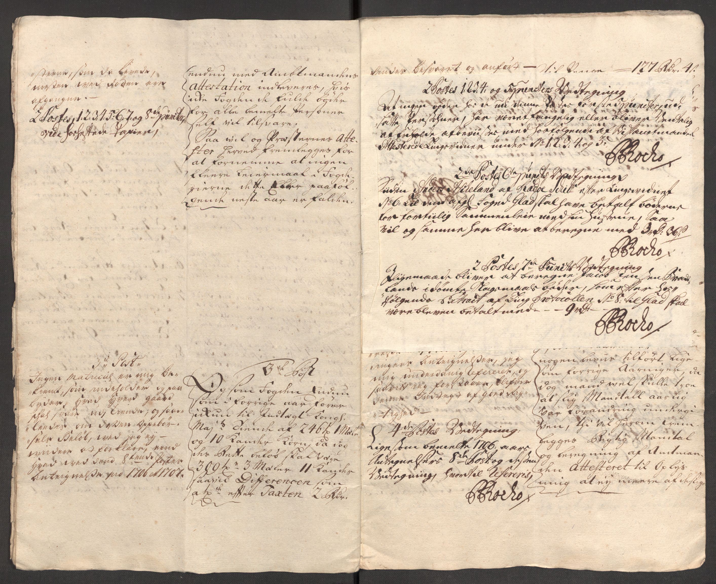 Rentekammeret inntil 1814, Reviderte regnskaper, Fogderegnskap, AV/RA-EA-4092/R51/L3191: Fogderegnskap Nordhordland og Voss, 1710, p. 287