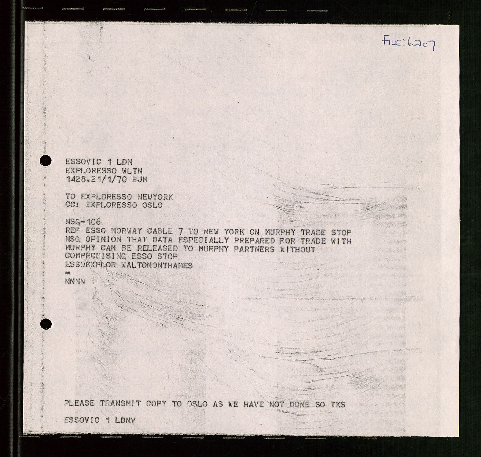 Pa 1512 - Esso Exploration and Production Norway Inc., SAST/A-101917/E/Ea/L0021: Sak og korrespondanse, 1965-1974, p. 823