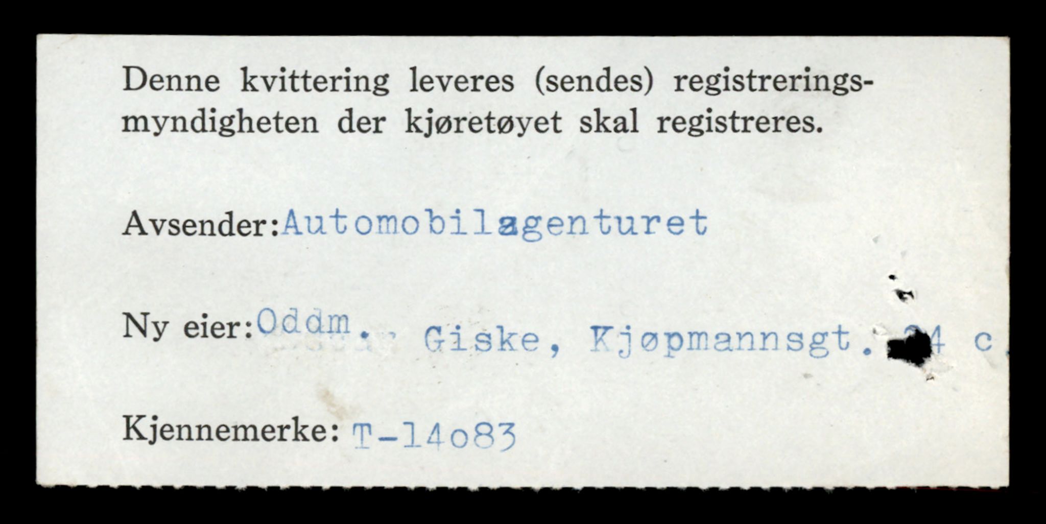 Møre og Romsdal vegkontor - Ålesund trafikkstasjon, AV/SAT-A-4099/F/Fe/L0043: Registreringskort for kjøretøy T 14080 - T 14204, 1927-1998, p. 72