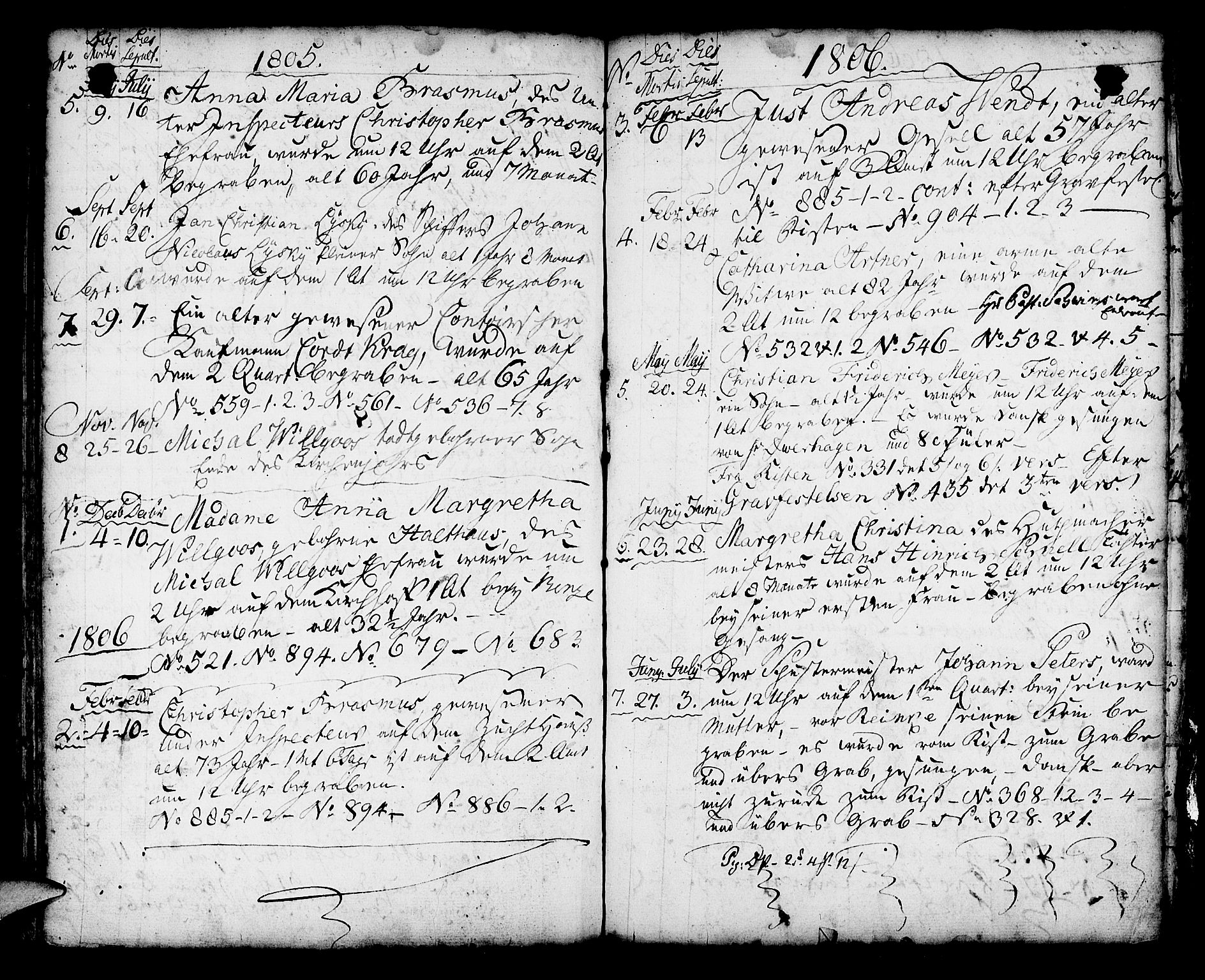 Mariakirken Sokneprestembete, SAB/A-76901/H/Haa/L0002: Parish register (official) no. A 2, 1748-1807, p. 129