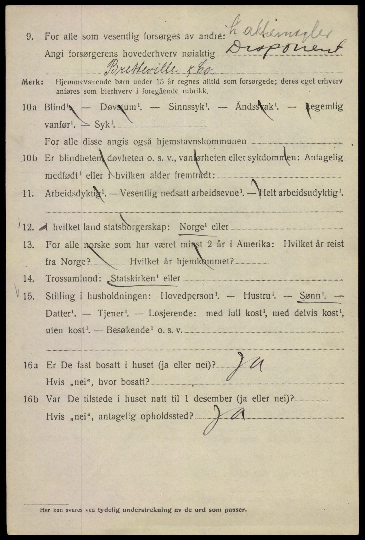 SAO, 1920 census for Kristiania, 1920, p. 316532