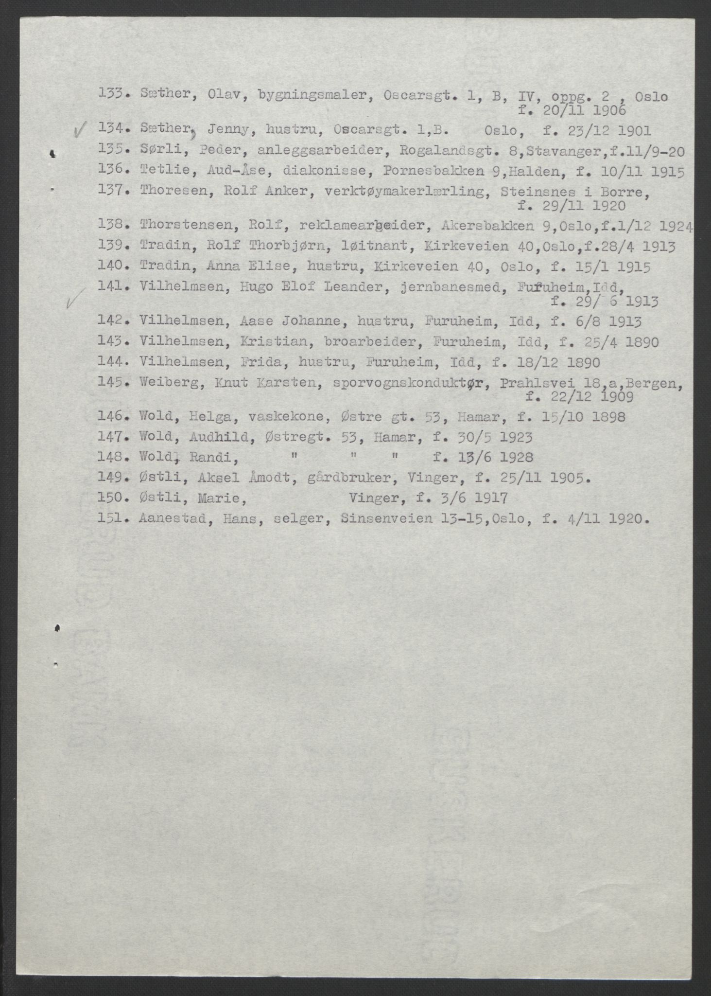 NS-administrasjonen 1940-1945 (Statsrådsekretariatet, de kommisariske statsråder mm), AV/RA-S-4279/D/Db/L0111/0003: Saker fra krigsårene / Journal, 1940-1945, p. 252