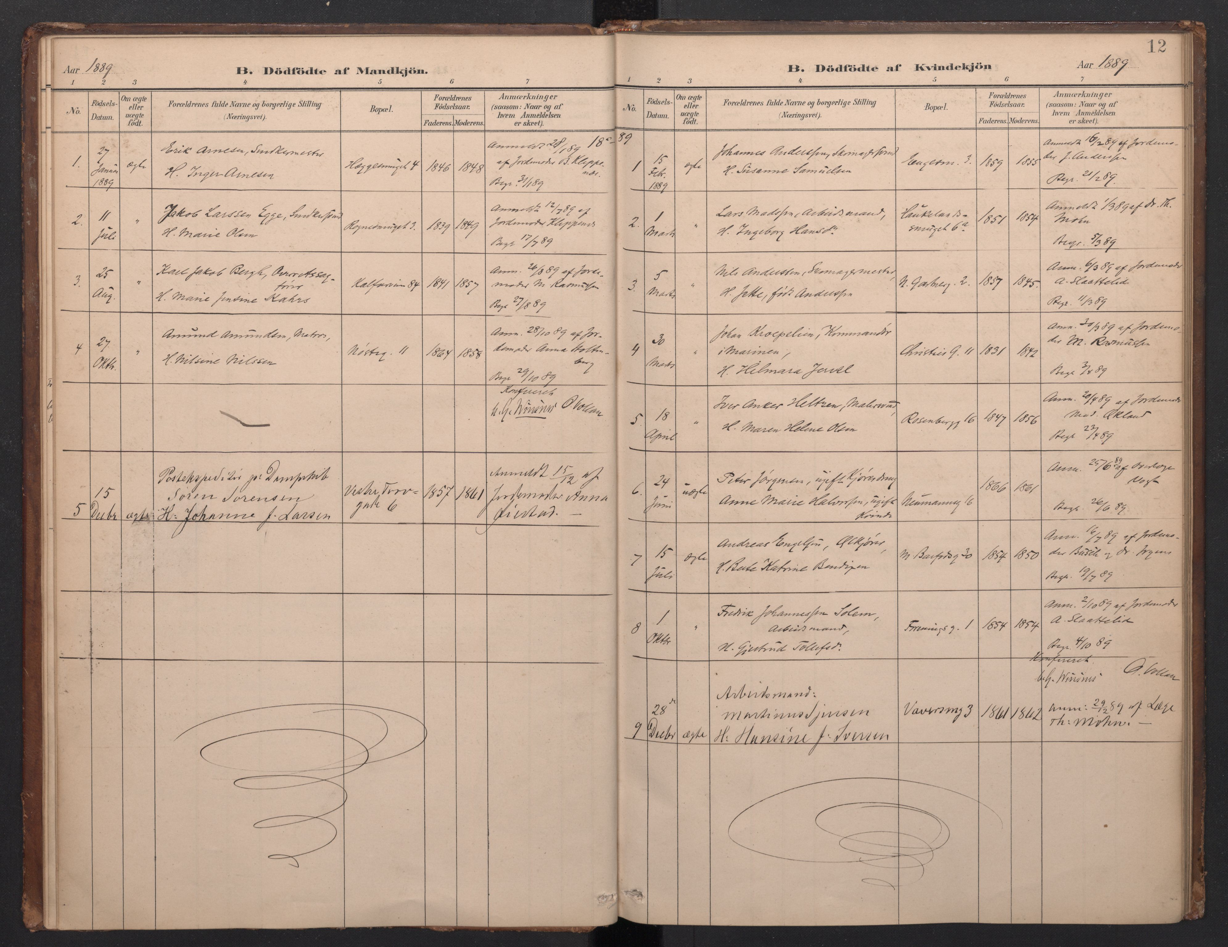 Domkirken sokneprestembete, SAB/A-74801/H/Haa/L0049: Parish register (official) no. G 1, 1882-1922, p. 11b-12a
