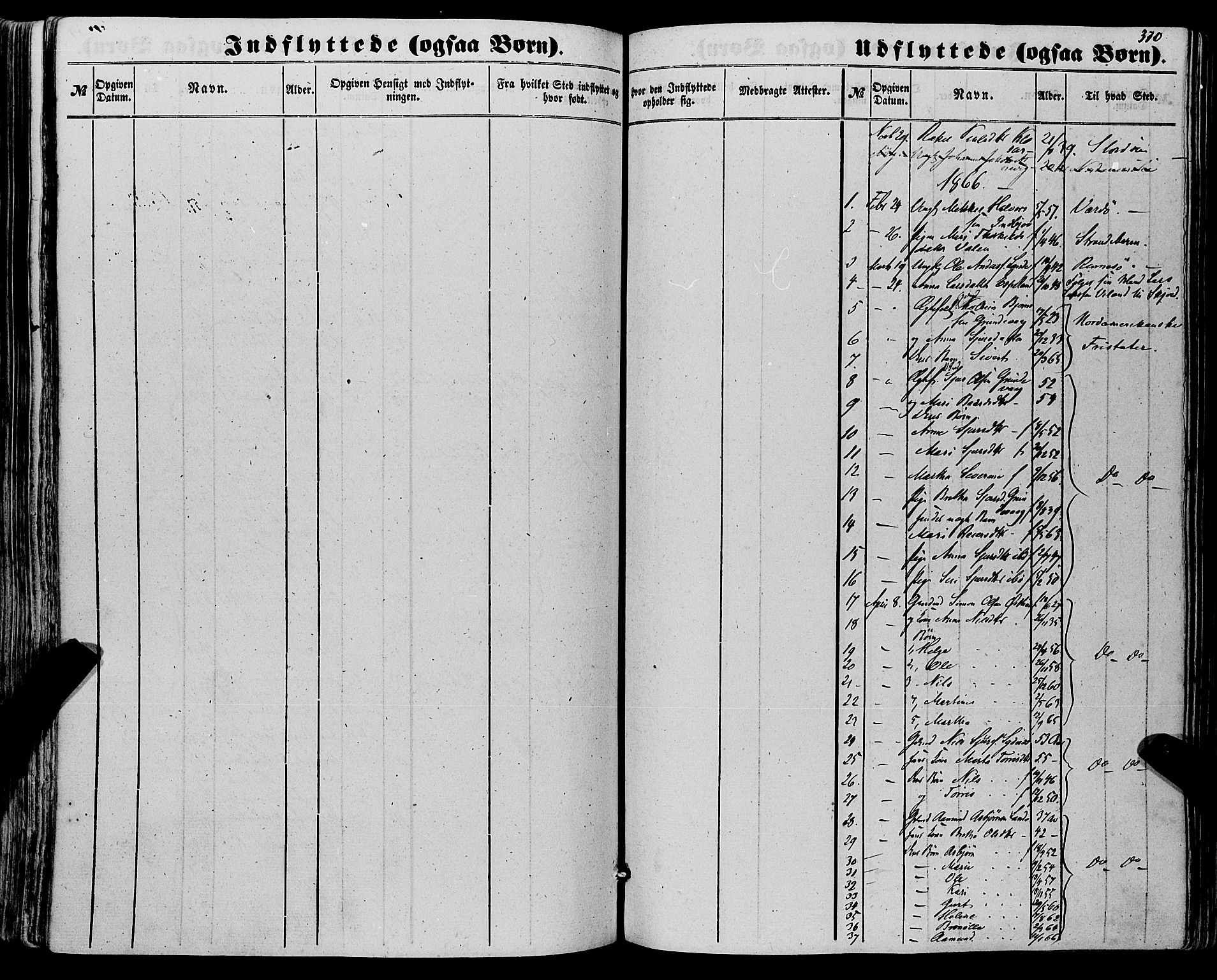 Fjelberg sokneprestembete, SAB/A-75201/H/Haa: Parish register (official) no. A 7, 1851-1867, p. 370