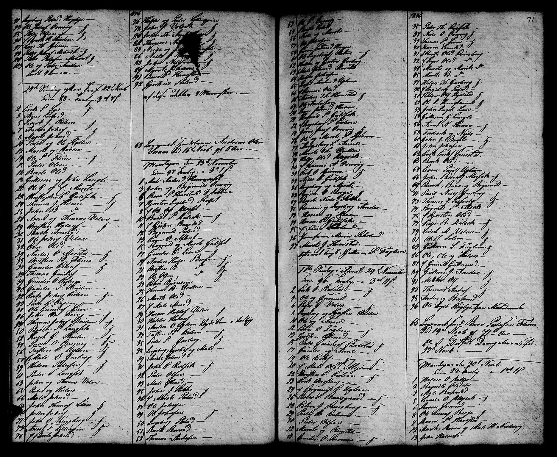 Ministerialprotokoller, klokkerbøker og fødselsregistre - Sør-Trøndelag, SAT/A-1456/695/L1154: Parish register (copy) no. 695C05, 1842-1858, p. 71