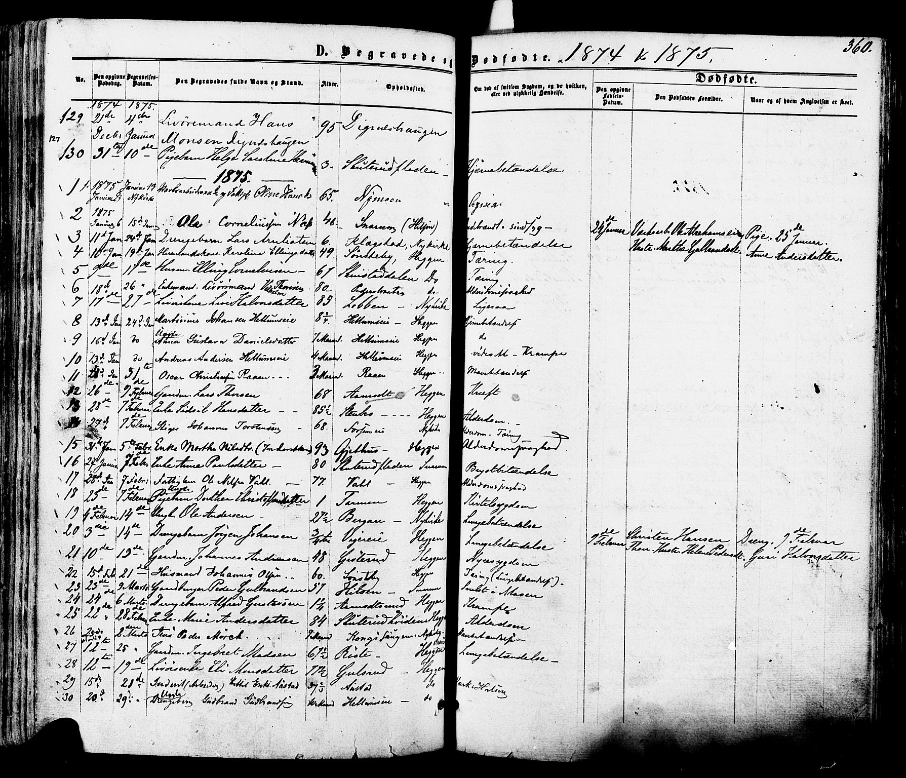 Modum kirkebøker, SAKO/A-234/F/Fa/L0010: Parish register (official) no. 10, 1865-1876, p. 360