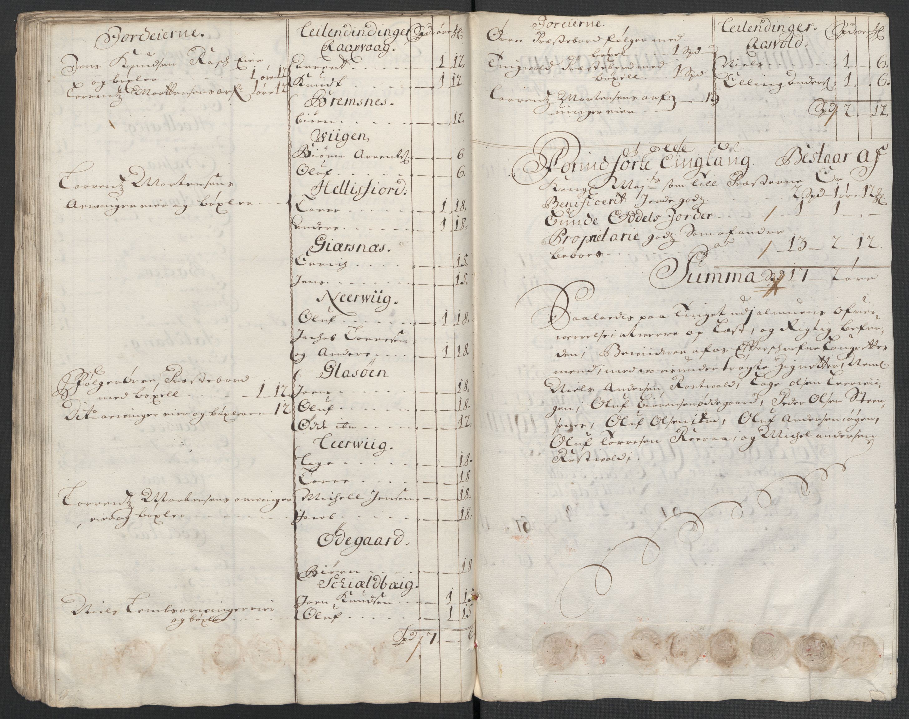 Rentekammeret inntil 1814, Reviderte regnskaper, Fogderegnskap, AV/RA-EA-4092/R56/L3739: Fogderegnskap Nordmøre, 1700-1702, p. 60