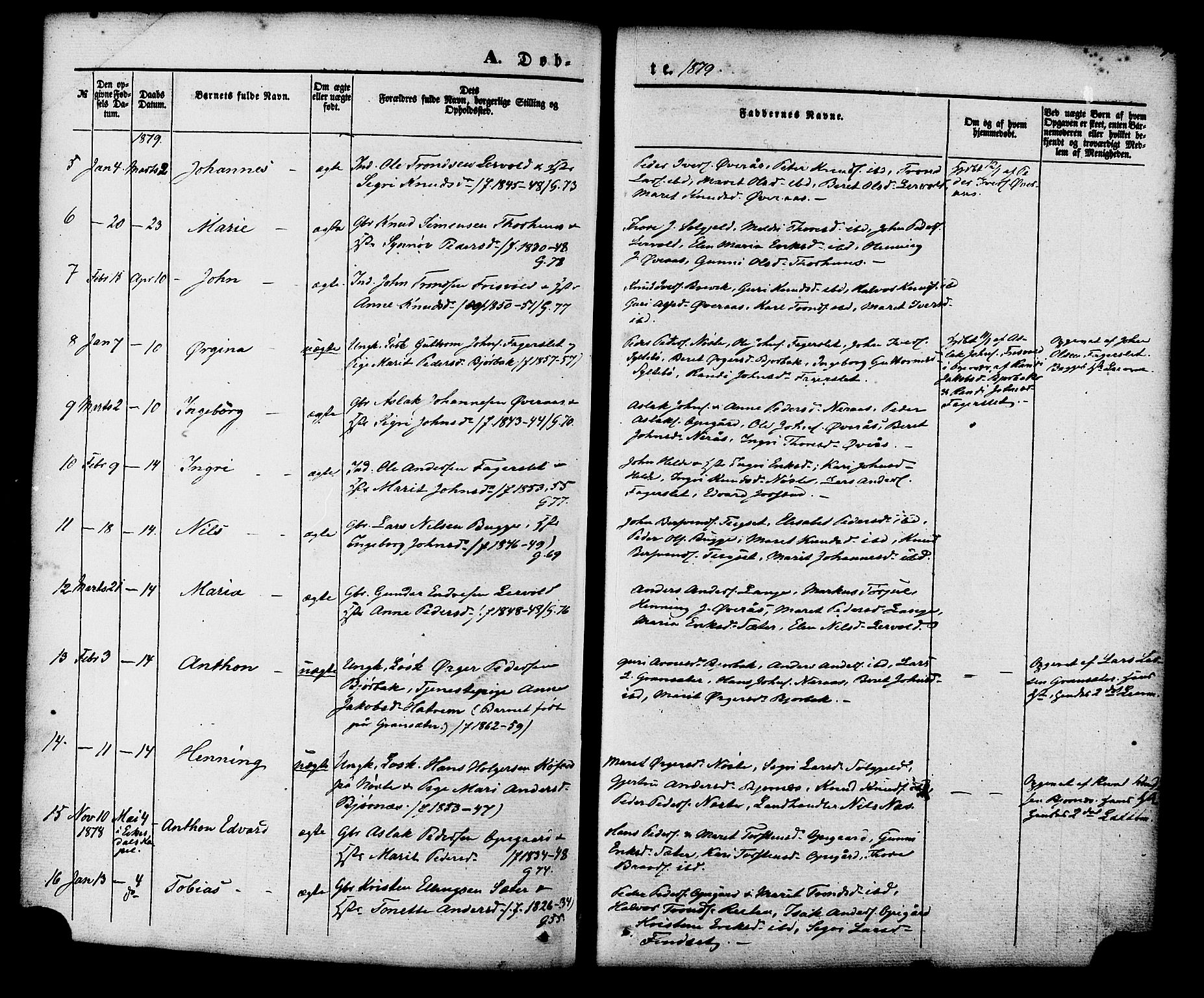 Ministerialprotokoller, klokkerbøker og fødselsregistre - Møre og Romsdal, AV/SAT-A-1454/552/L0637: Parish register (official) no. 552A01, 1845-1879, p. 90