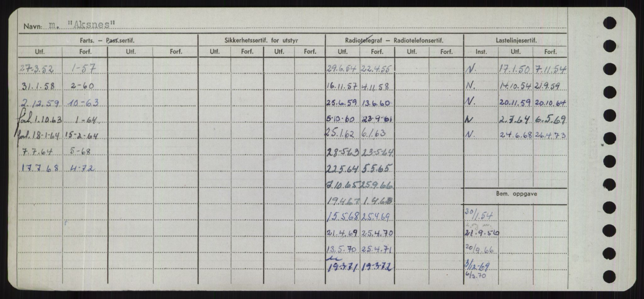 Sjøfartsdirektoratet med forløpere, Skipsmålingen, RA/S-1627/H/Hd/L0001: Fartøy, A-Anv, p. 210