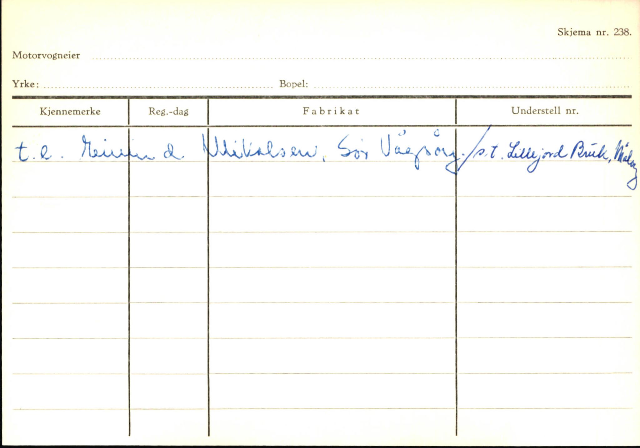 Statens vegvesen, Sogn og Fjordane vegkontor, AV/SAB-A-5301/4/F/L0145: Registerkort Vågsøy S-Å. Årdal I-P, 1945-1975, p. 217