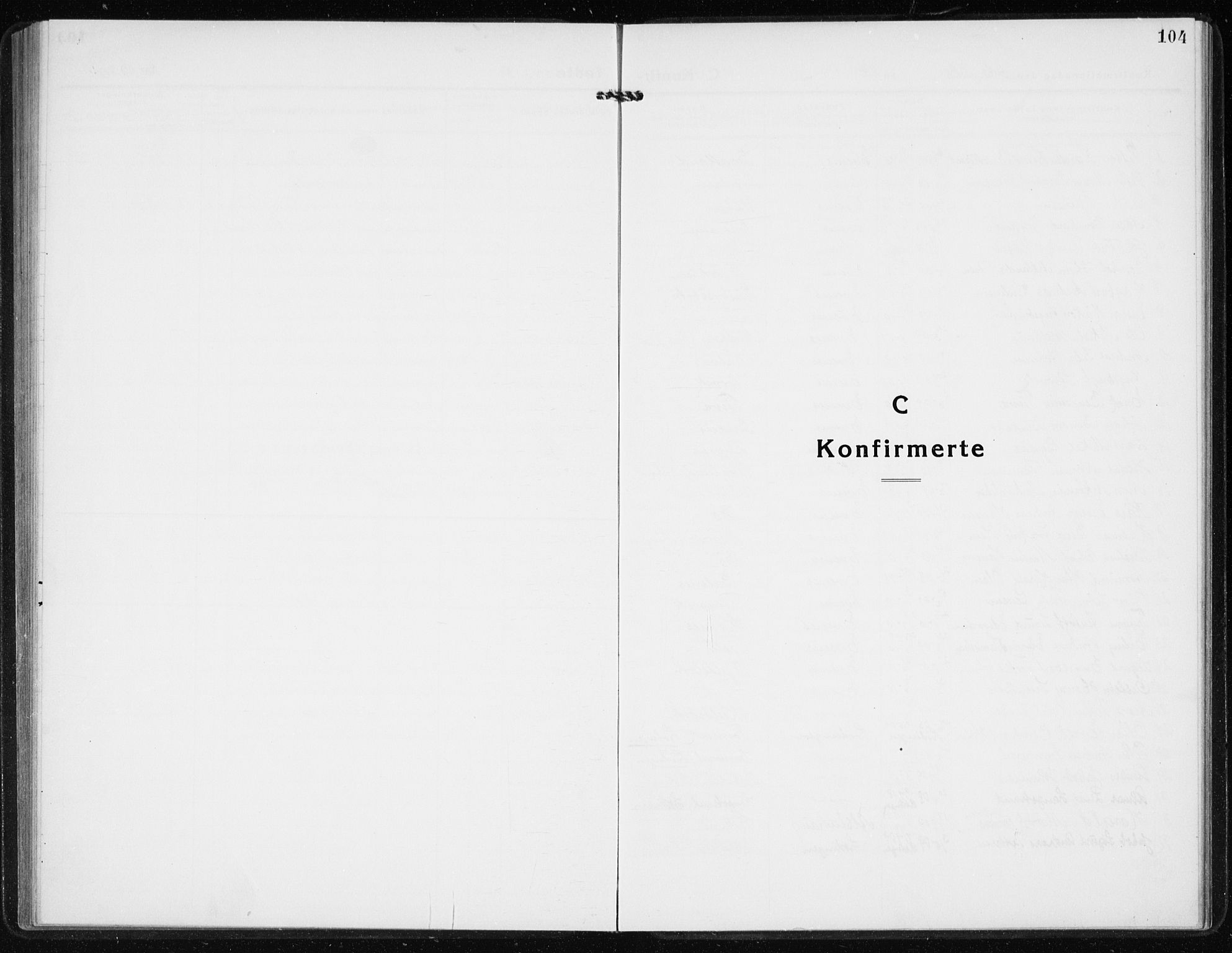 Ministerialprotokoller, klokkerbøker og fødselsregistre - Nordland, SAT/A-1459/869/L0975: Parish register (copy) no. 869C01, 1923-1939, p. 104