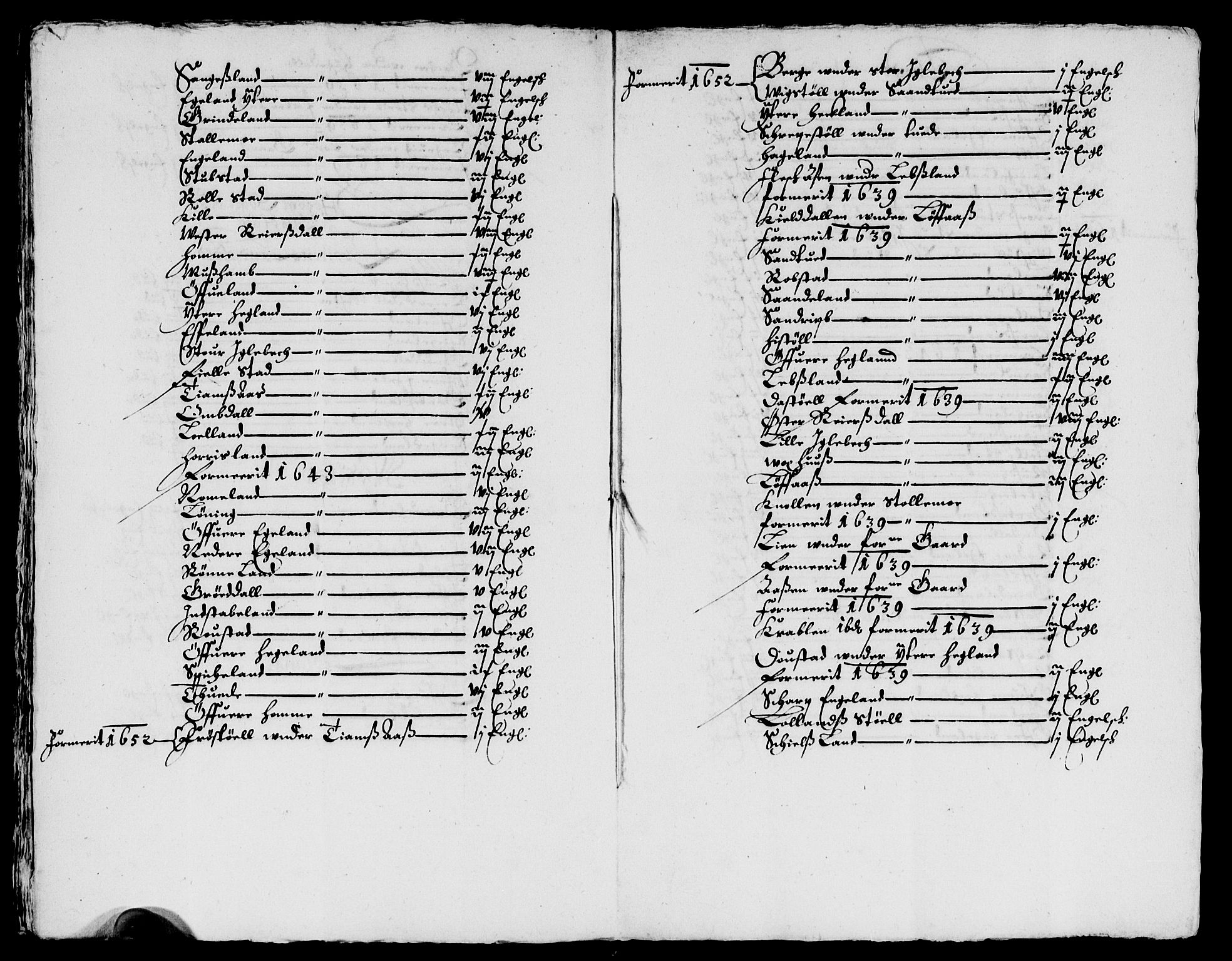 Rentekammeret inntil 1814, Reviderte regnskaper, Lensregnskaper, RA/EA-5023/R/Rb/Rbq/L0041: Nedenes len. Mandals len. Råbyggelag., 1651-1653